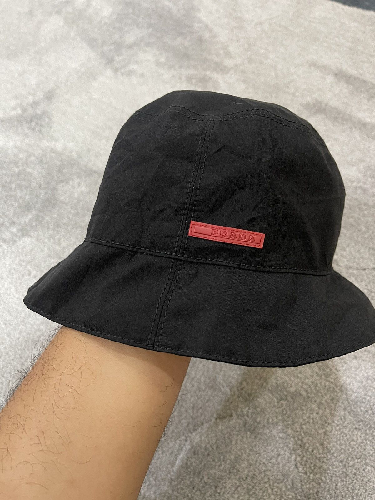Prada Vintage PRADA Bucket Hat Size ONE SIZE - 11 Thumbnail