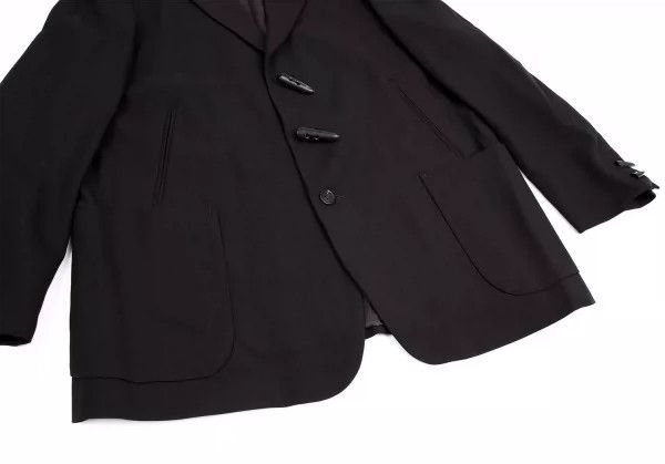 Y's for Men Y's For Men 2001ss horn-button wool blazer jacket Size US M / EU 48-50 / 2 - 5 Thumbnail