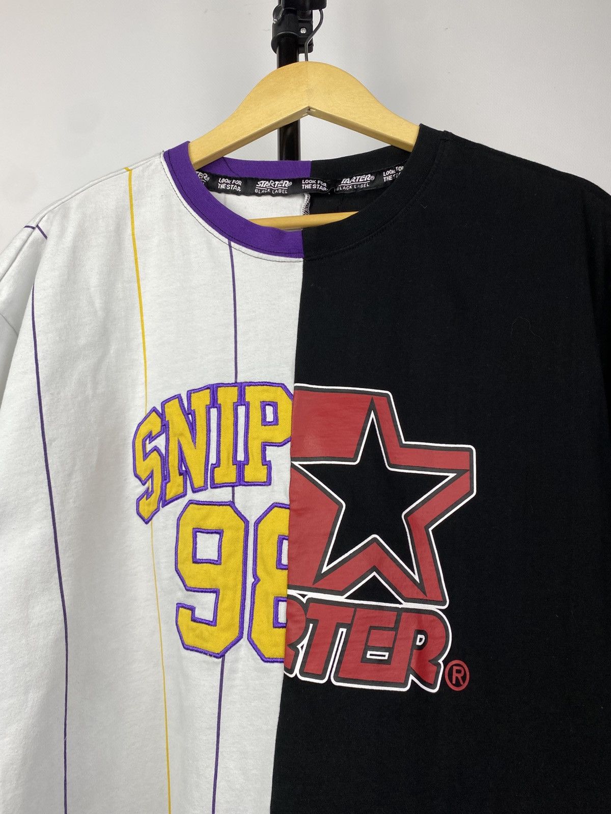 Snipes × Starter × Vintage Vintage 90s Custom Starter x Snipes Y2KT-Shirt Tee Size US L / EU 52-54 / 3 - 3 Thumbnail