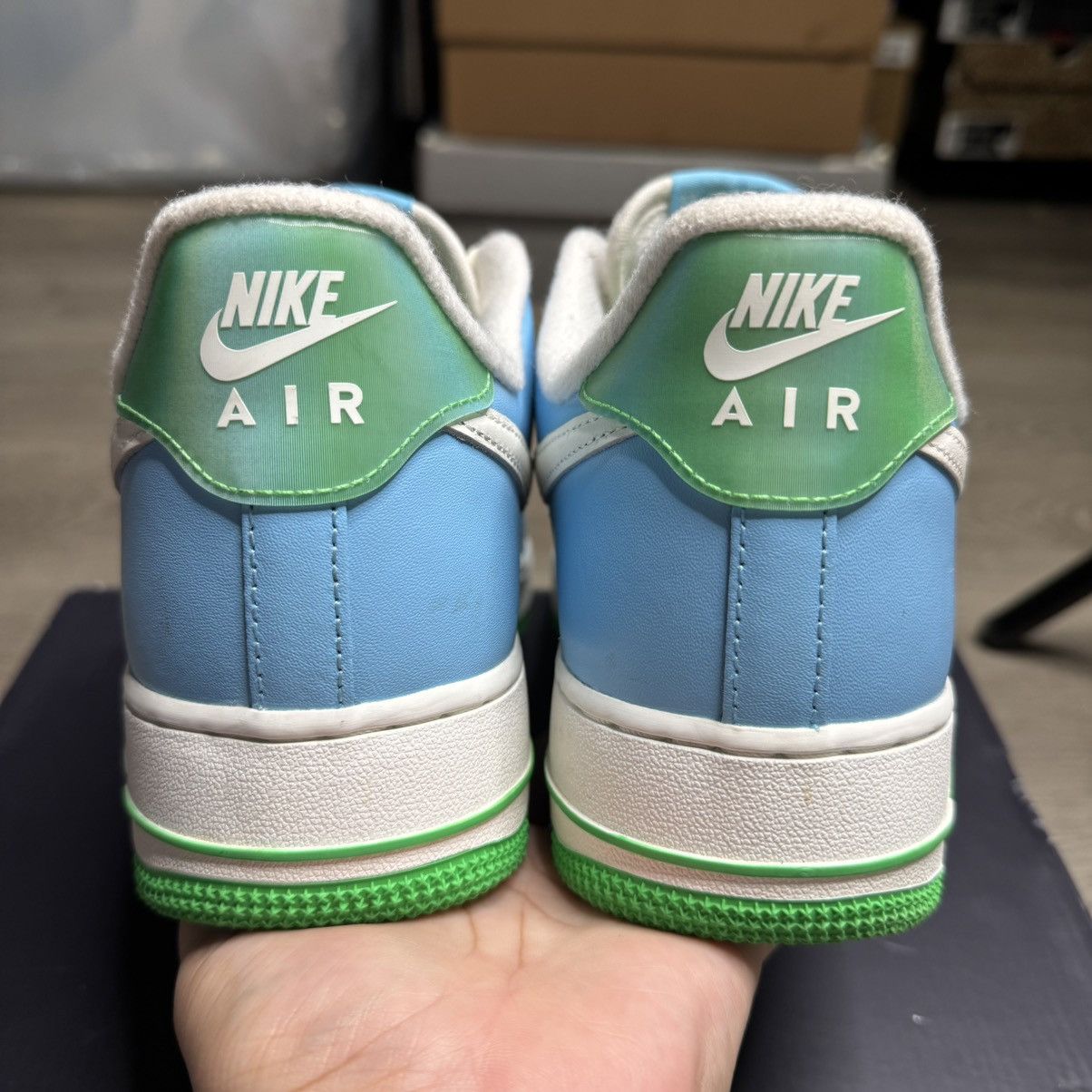 Nike Nike Air Force 1 Low ‘07 - Aquarius Blue Vapor Green (2024) Size US 9.5 / EU 42-43 - 8 Thumbnail