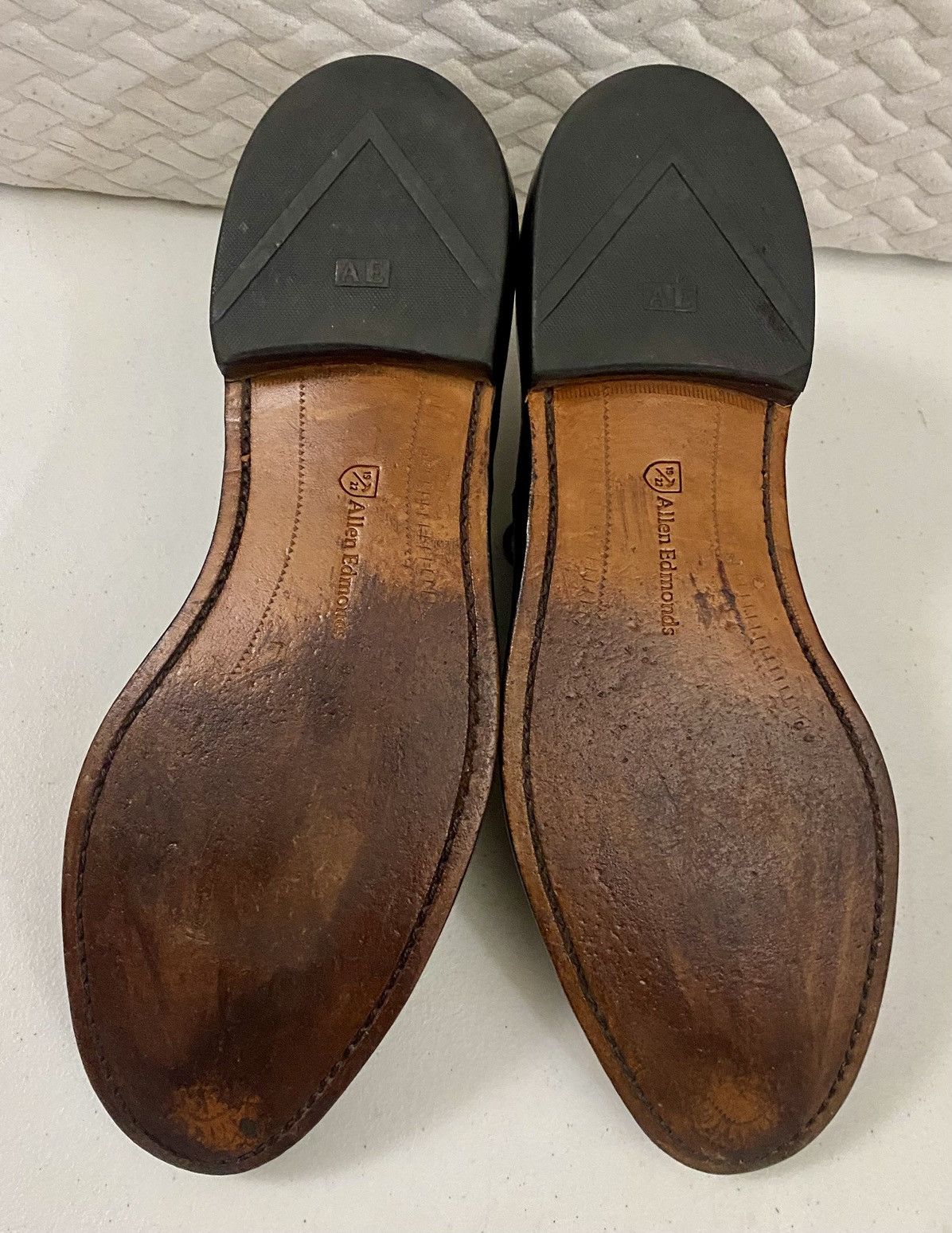 Allen Edmonds Allen Edmonds Park Avenue Cap-Toe Balmoral Oxfords 10.5 D Size US 10.5 / EU 43-44 - 12 Thumbnail
