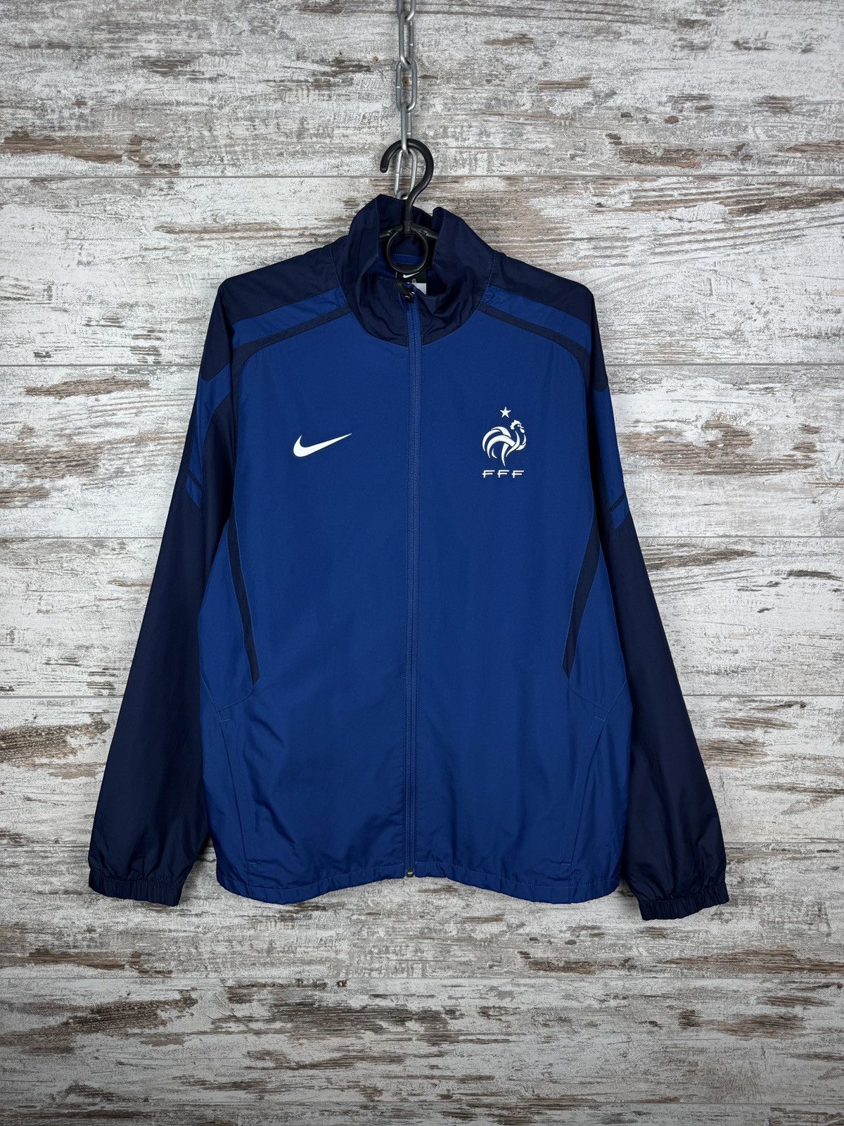 Nike Vintage Nike FFF France national team Track Jacket olympic Size US M / EU 48-50 / 2 - 1 Thumbnail