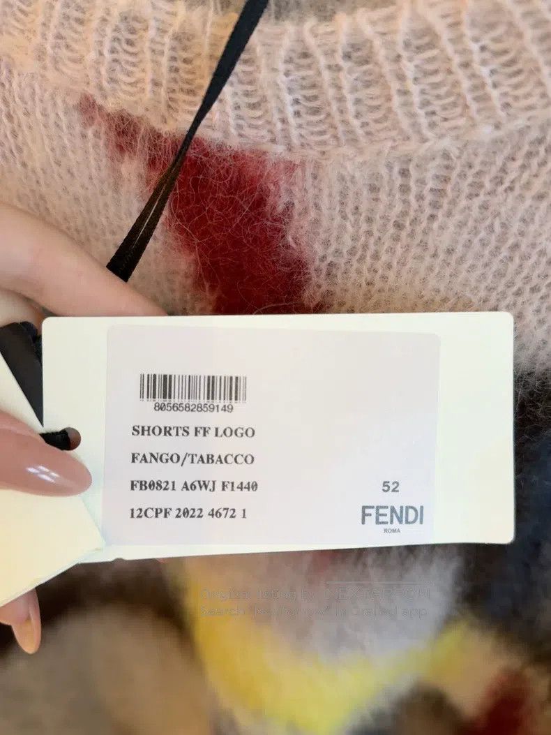 Fendi Fendi 22' Spring/Autumn multi-color geometric block patter Size US M / EU 48-50 / 2 - 3 Thumbnail