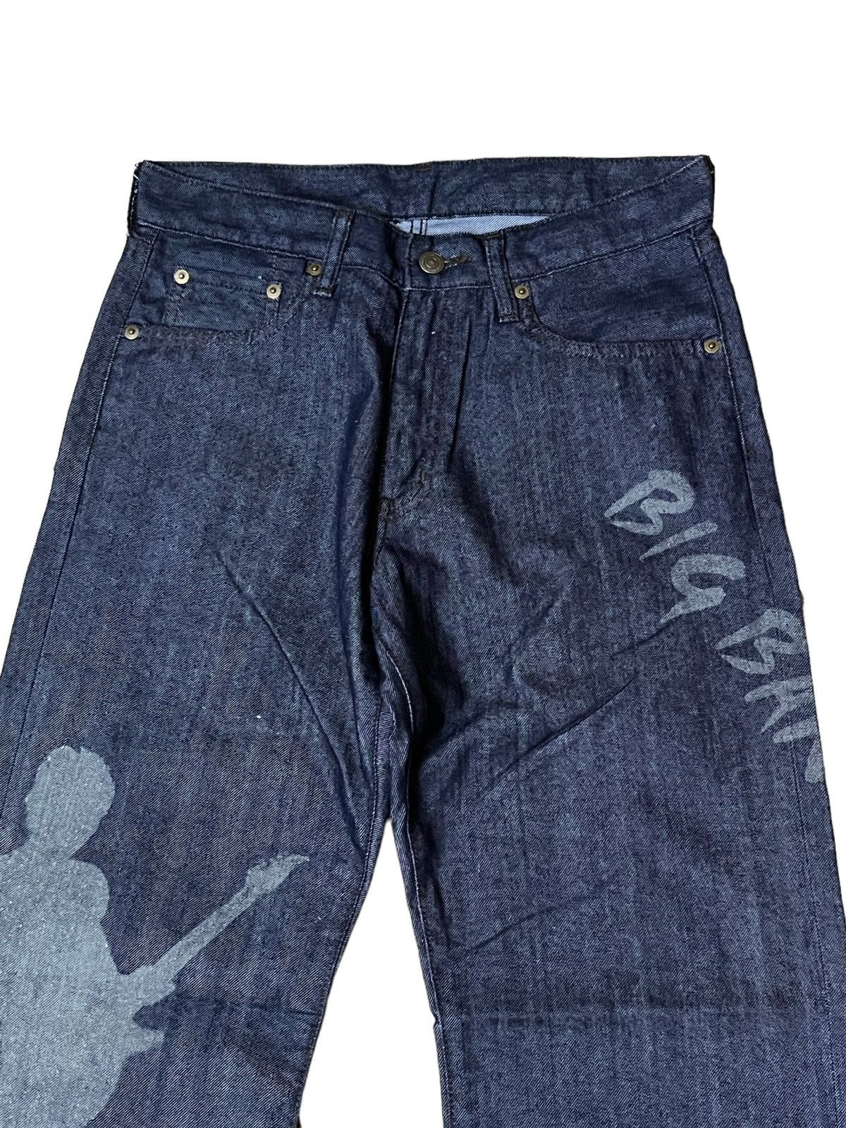 Japanese Brand UNIQLO JEAN X BIG BANG KOREAN K-POP JEANS Size US 30 / EU 46 - 3 Thumbnail
