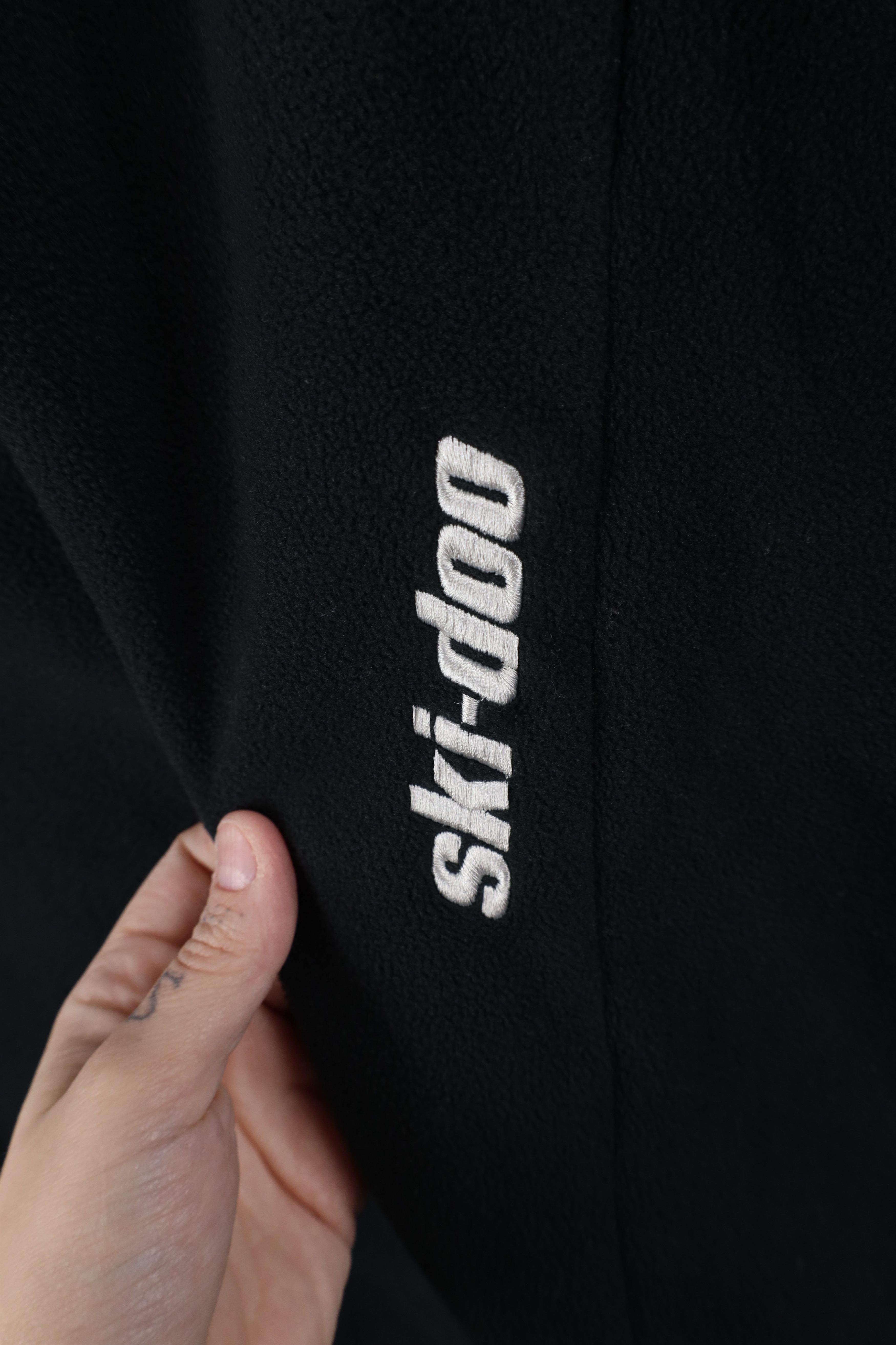 Vintage Vintage Ski Doo Bombardier Snowmobile Fleece Jacket Black Size US M / EU 48-50 / 2 - 13 Thumbnail