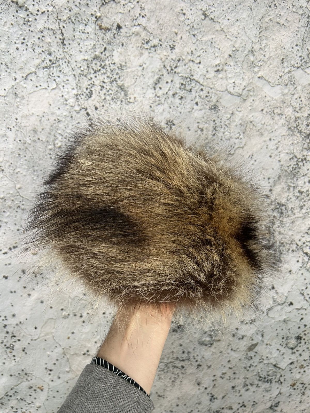 Japanese Brand Vintage Avantgarde Fur Hat 90s Japanese Handmade Hype Size ONE SIZE - 1 Thumbnail