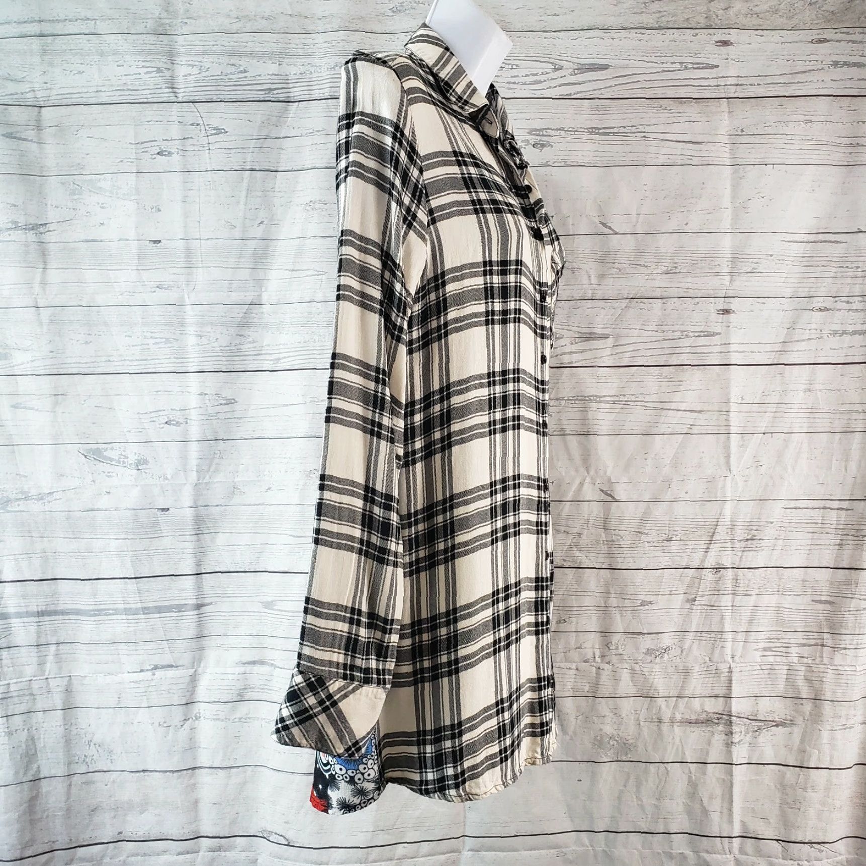 Vintage Isle by Melis Kozen Shirt Womens Button Front Regular XS? Size M / US 6-8 / IT 42-44 - 3 Thumbnail