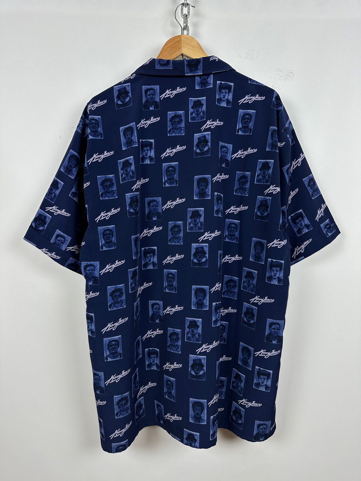Karl Kani Vintage Karl Kani Jeans Monogram All Over Print Shirt Size US XL / EU 56 / 4 - 2 Thumbnail