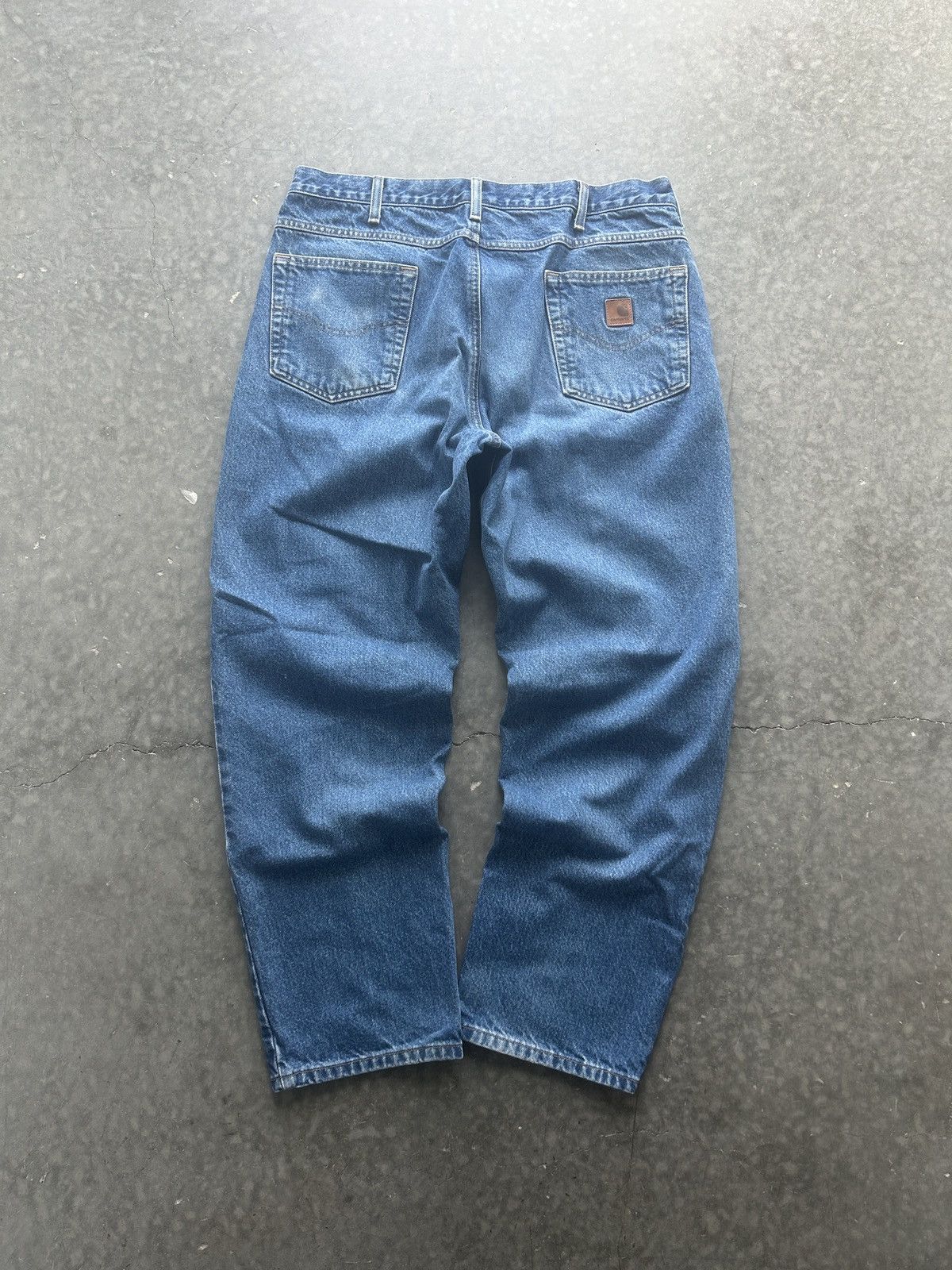 Carhartt × Vintage Vintage Y2K Carhartt Denim Jeans Size US 37 - 4 Thumbnail