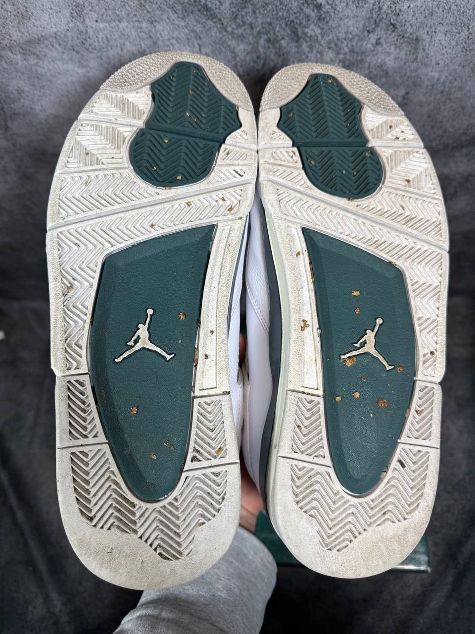Jordan Brand Size 12 | Jordan 4 Oxidized Green With Box | Pre-Owned Size US 12 / EU 45 - 3 Thumbnail