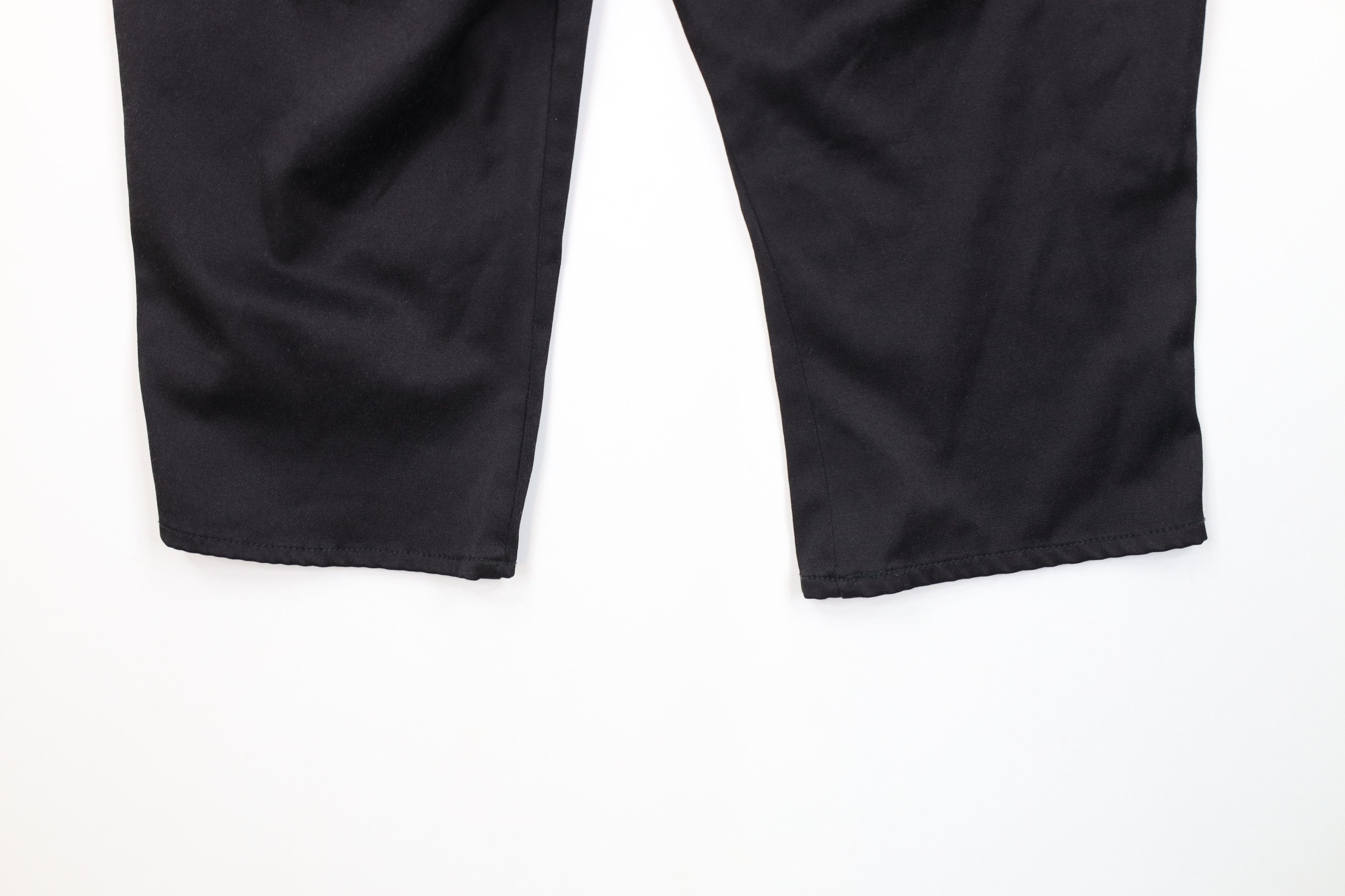 Vintage 90s Y2K Tripp NYC Stretch Capris Jeans Pants Black