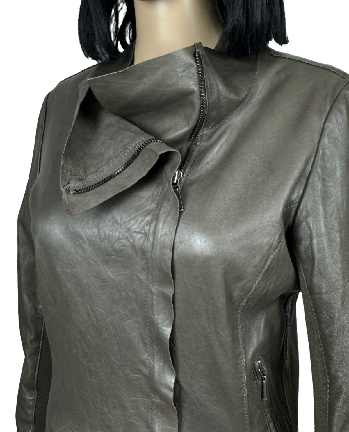 Cigno Nero Genuine Leather Jacket size 38