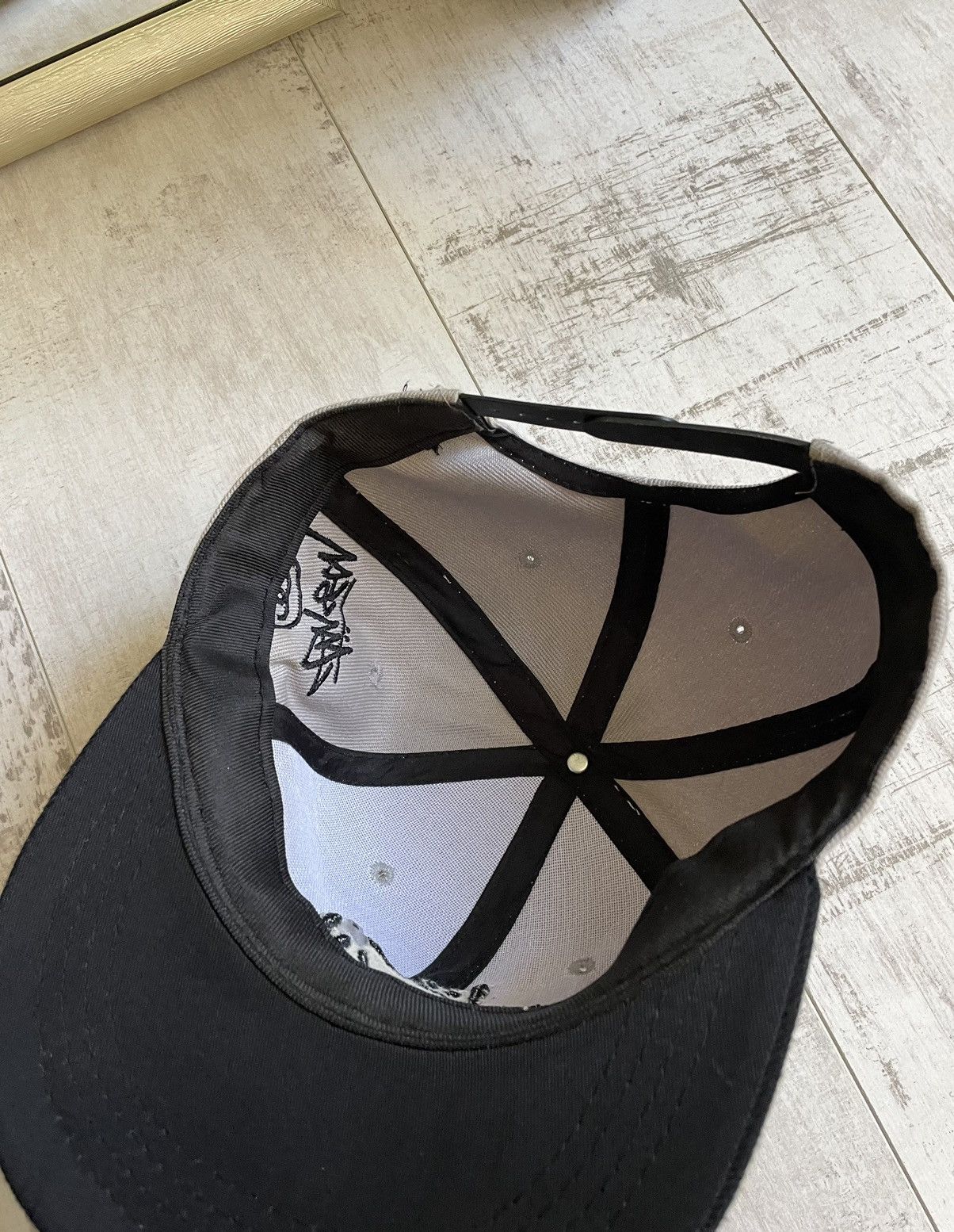 Stussy × Vintage Stussy Vintage Y2K Hats Cap Big Logo Size ONE SIZE - 6 Thumbnail