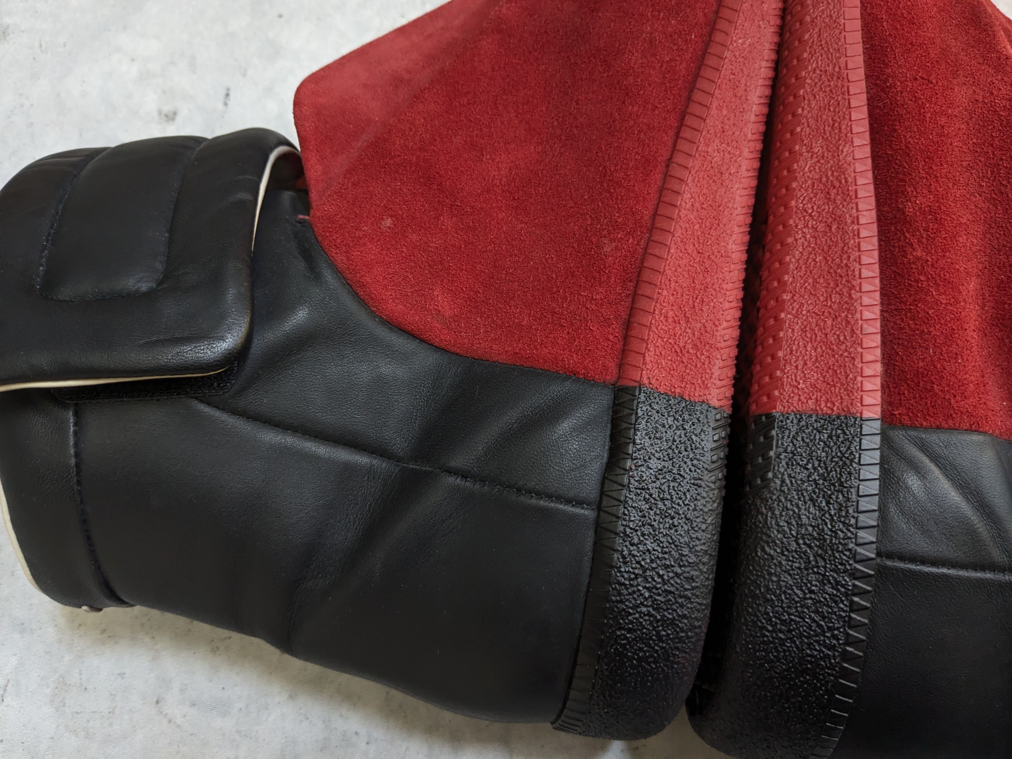 Maison Margiela Maison Margiela Future Red Black 14 47 High Tops Suede Size US 14 / EU 47 - 10 Thumbnail