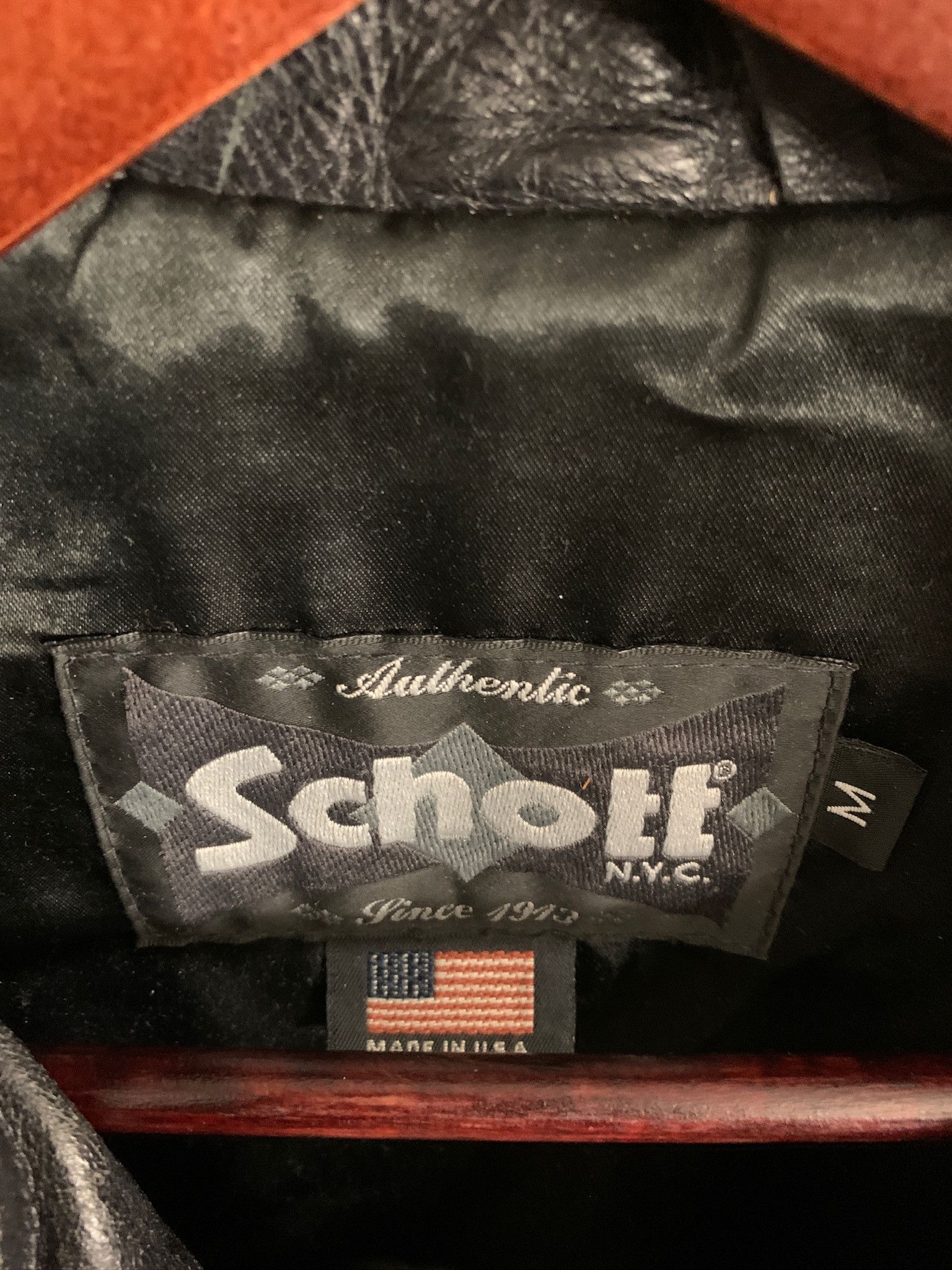Schott Schott New York Motorcycle Leather Jacket Size US M / EU 48-50 / 2 - 3 Thumbnail