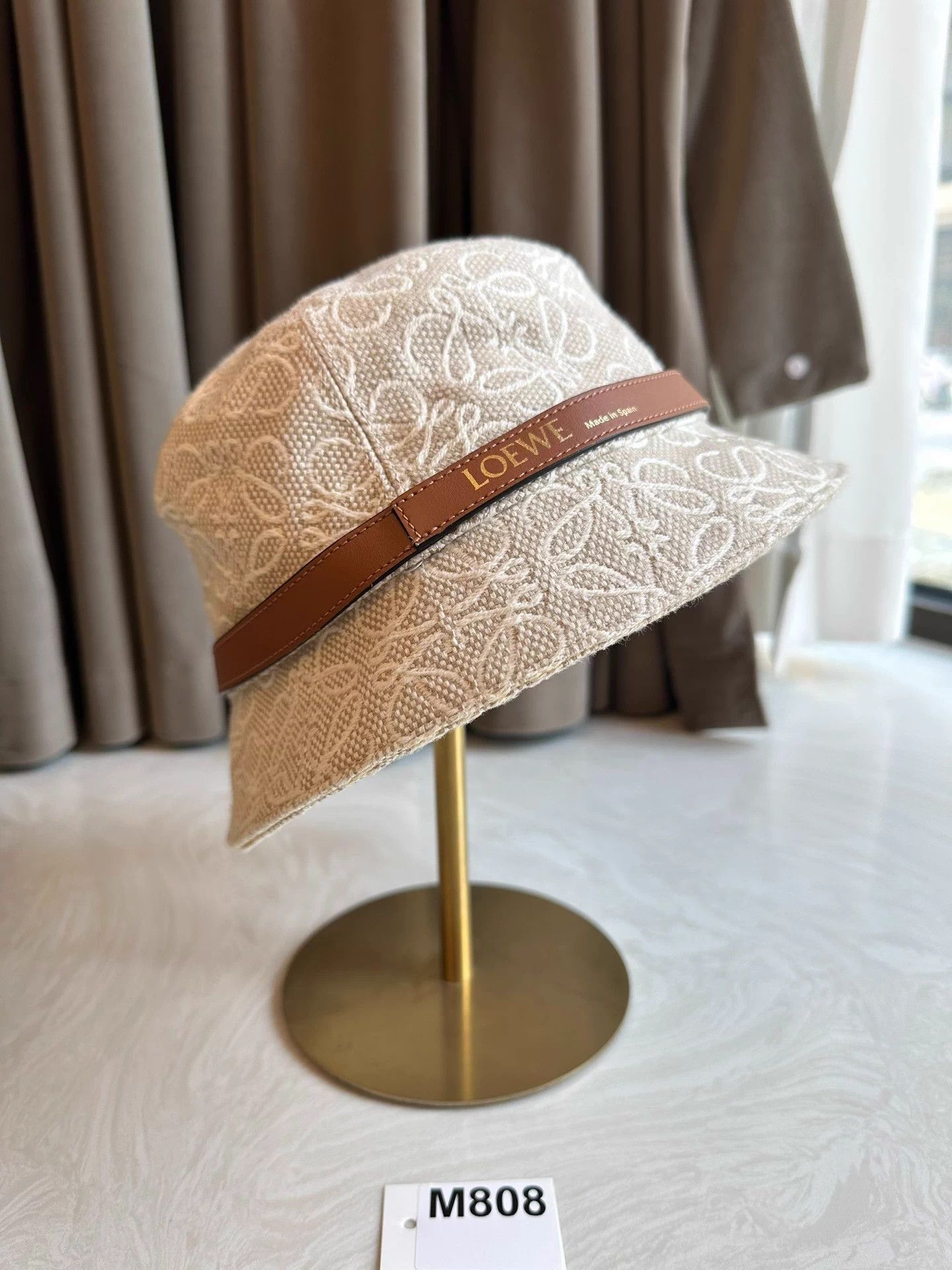 Loewe LOEWE Classic Logo Fisherman Hat 57cm M808 Size ONE SIZE - 8 Thumbnail