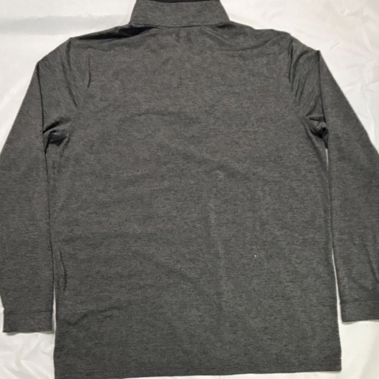 Under Armour Under Armour HeatGear Golf 1/4 Zip Polo Shirt XL Gray Size ONE SIZE - 3 Thumbnail