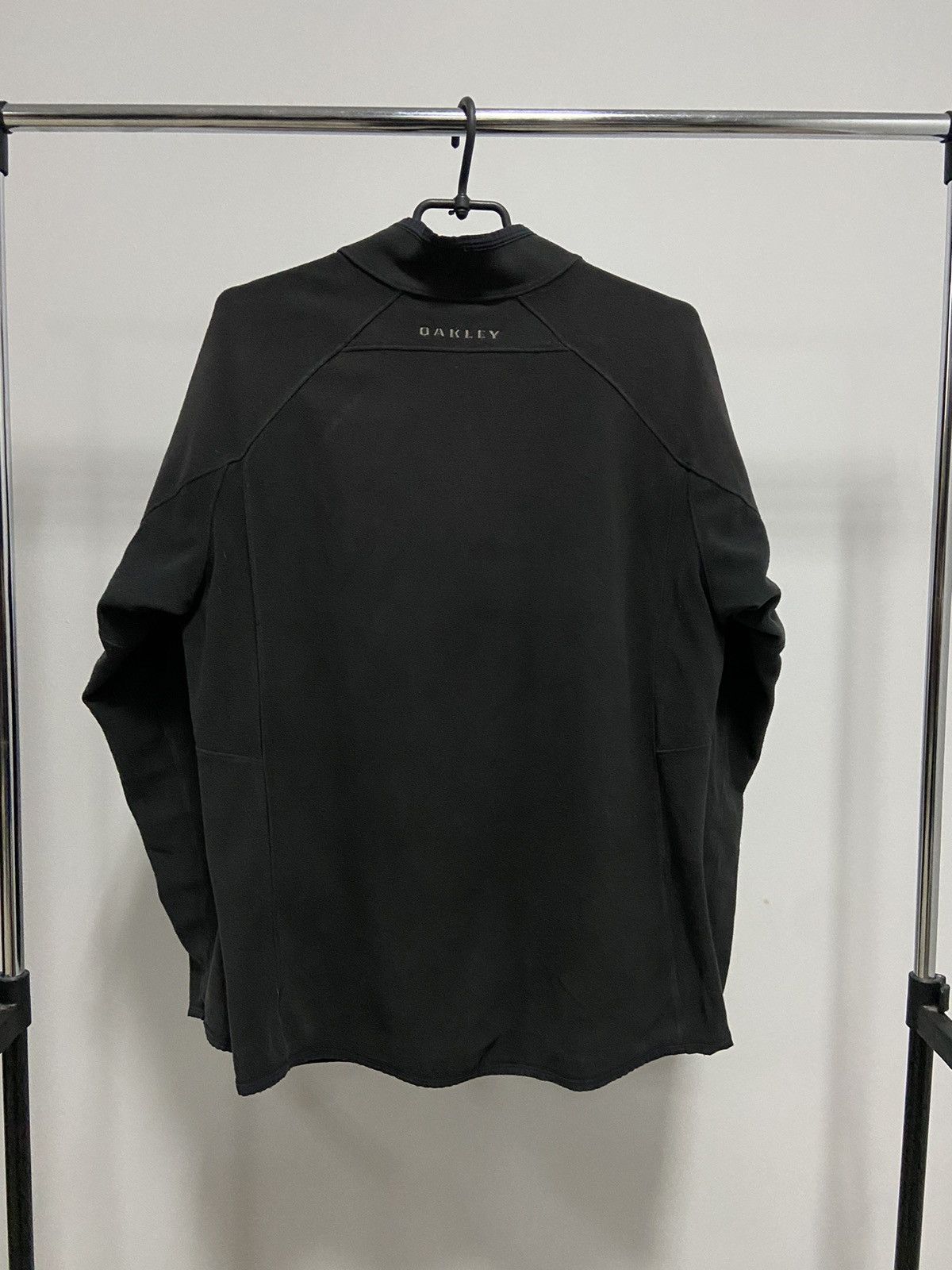 Oakley × Vintage Oakley big Logo pocket Vintage zip fleece Sweatshirt Size US XL / EU 56 / 4 - 3 Thumbnail