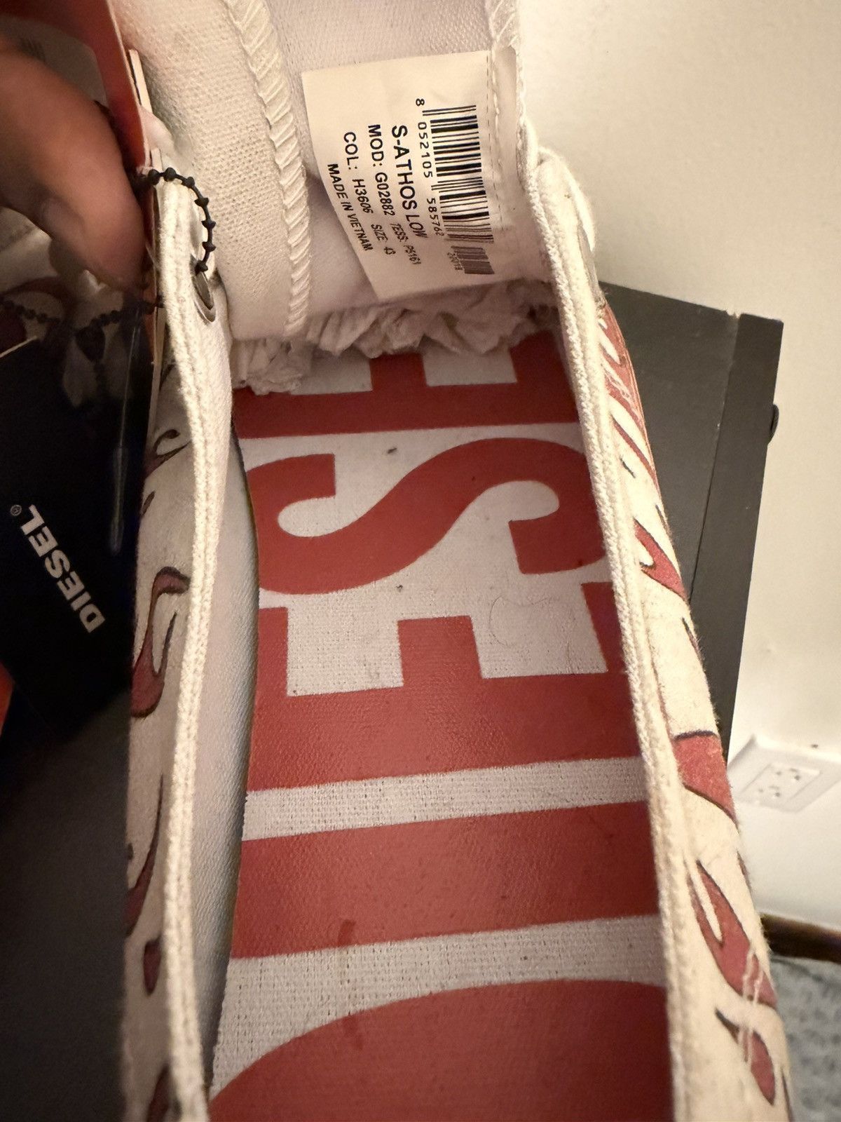 Diesel Diesel S-Athos Unreleased Sample Size US 10 / EU 43 - 6 Thumbnail