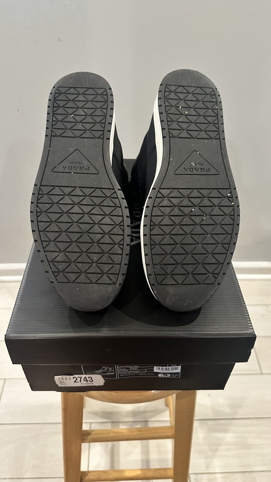 Prada Prada Re-Nylon Gabardine High 'Black' Size US 9.5 / EU 42-43 - 5 Thumbnail