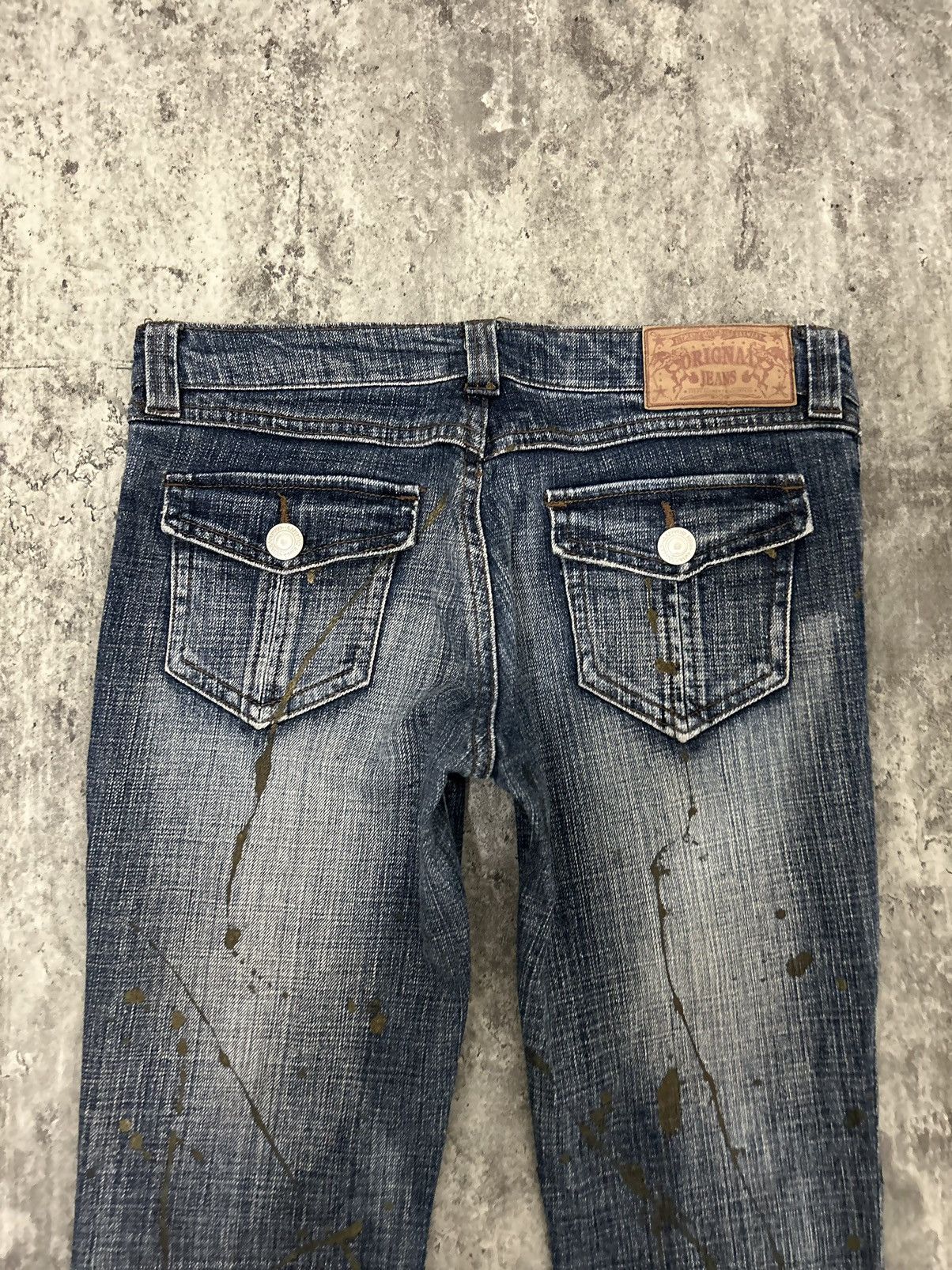 If Six Was Nine × Japanese Brand × Le Grande Bleu (L.G.B.) Vintage Orignal Jeans Distressed Flare Pans Size US 30 / EU 46 - 6 Thumbnail