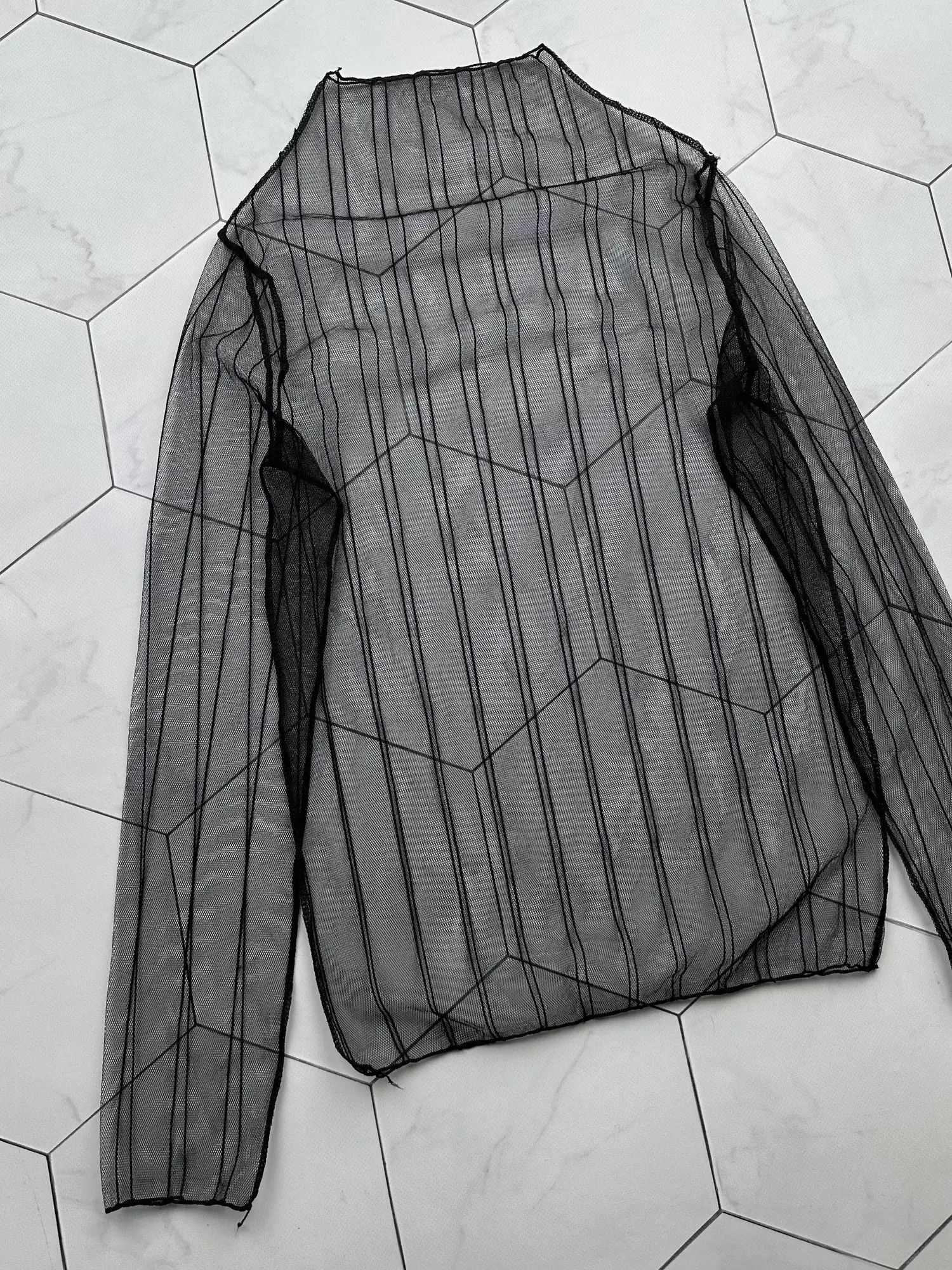Vintage Vintage Mesh Long Sleeve (B446)E2 Size S / US 4 / IT 40 - 5 Thumbnail
