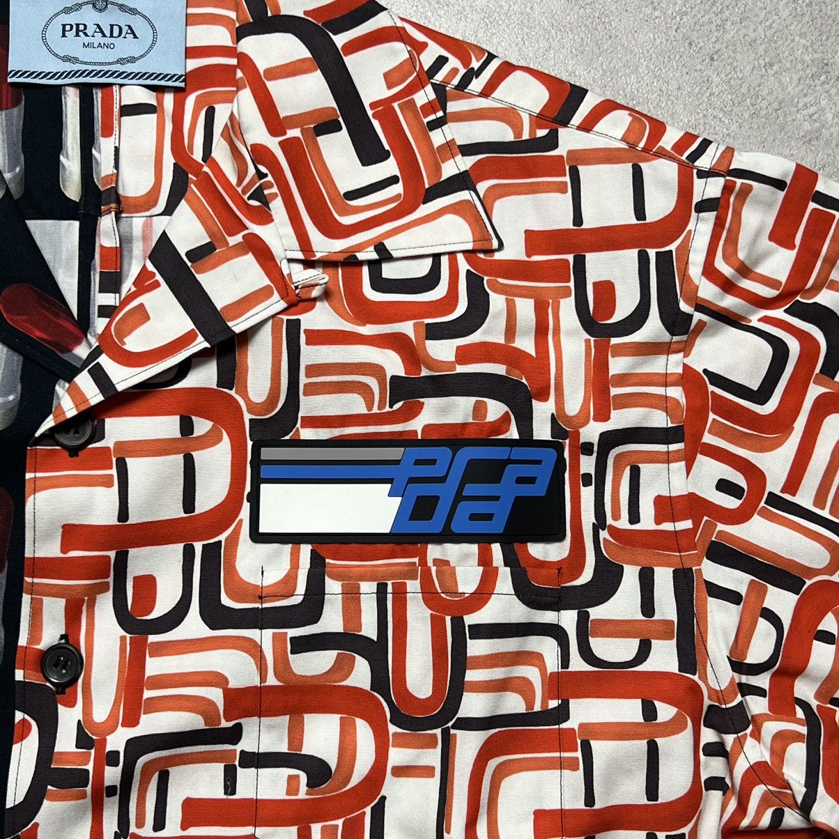 Prada Prada Rouge Double Match Thunder Hawaiian Shirts Size US M / EU 48-50 / 2 - 3 Thumbnail