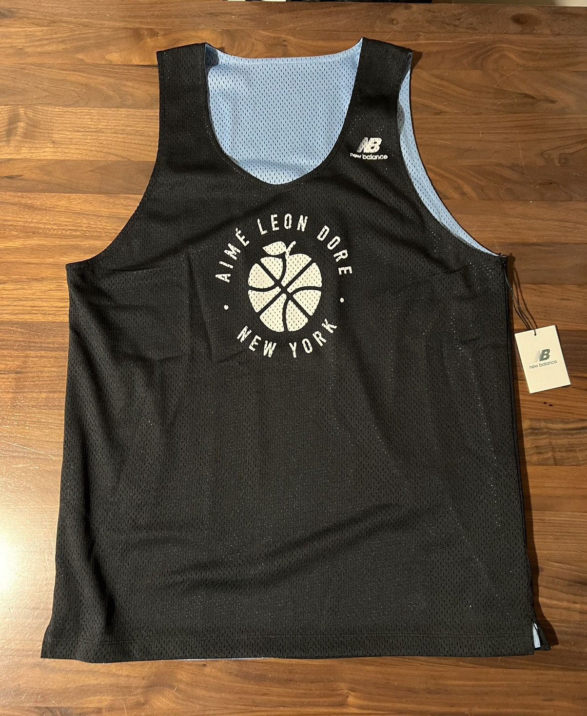 Aime Leon Dore Aime Leon Dore ALD / New Balance SONNY NY Reversible Jersey Size US XL / EU 56 / 4 - 1 Thumbnail
