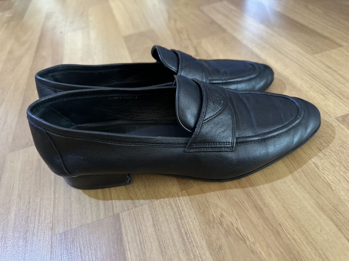 Chanel Chanel Classic Leather Loafers Size US 8.5 / EU 41-42 - 4 Thumbnail