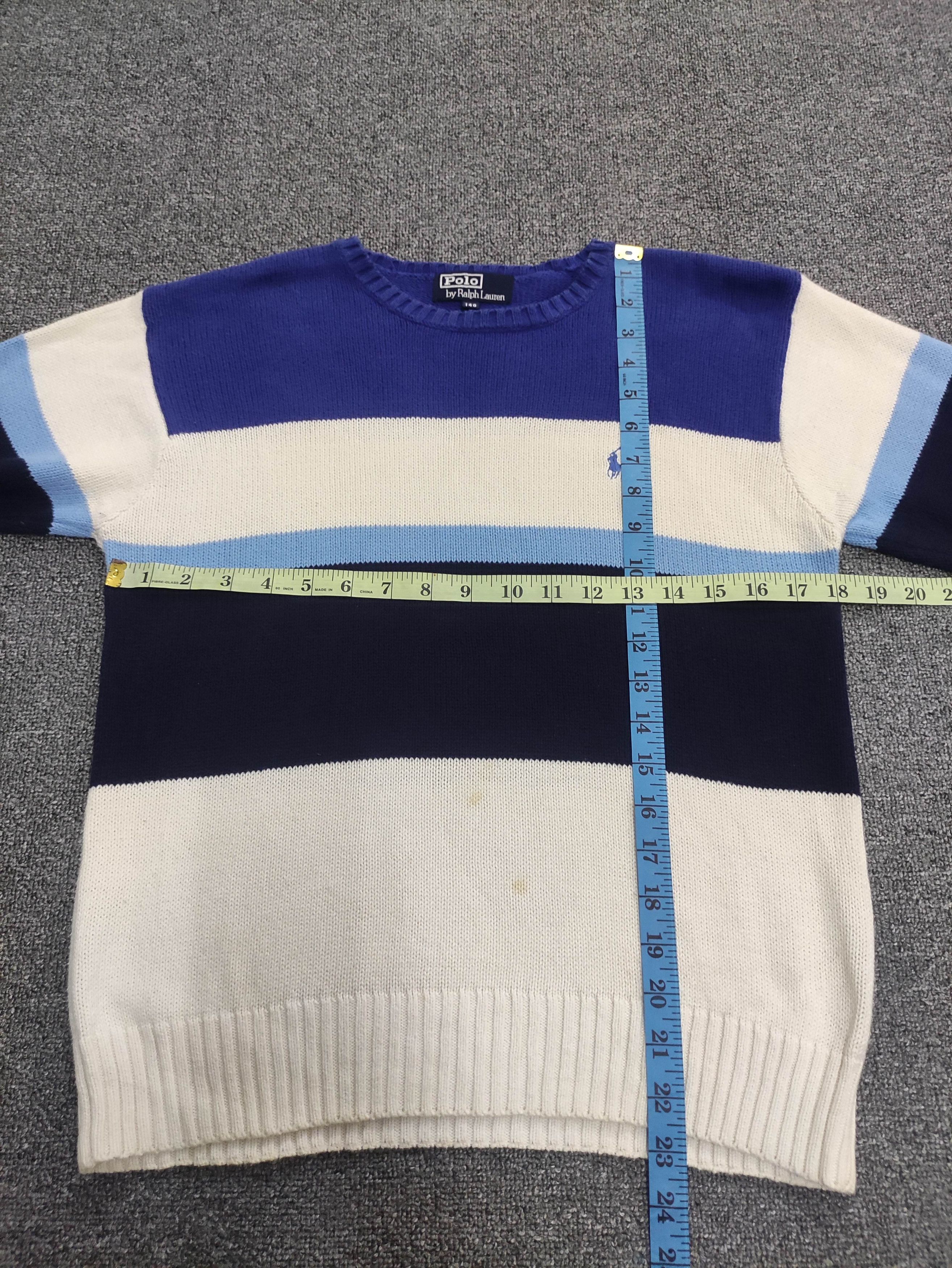 Polo Ralph Lauren Vintage Polo Ralph Lauren Knit Sweater Jumper Striped Size US S / EU 44-46 / 1 - 9 Thumbnail