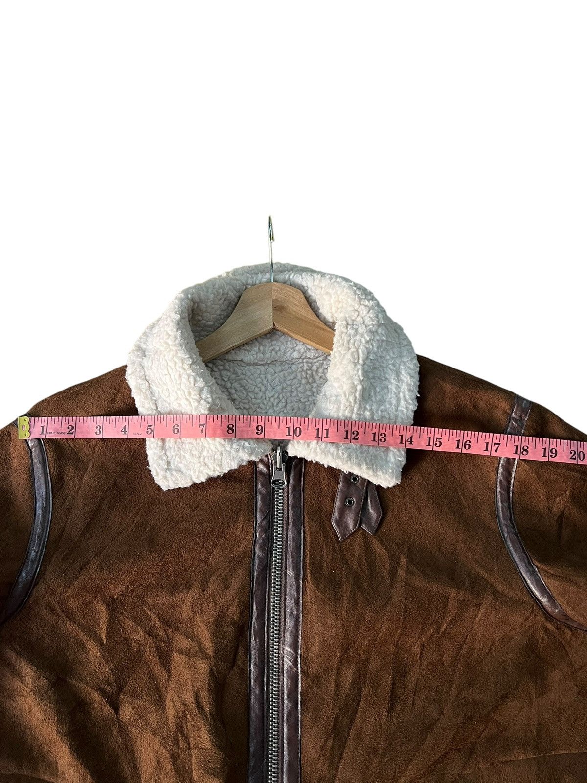 Japanese Brand INGNI B-3 SHERPA JACKET VERY RARE Size US M / EU 48-50 / 2 - 12 Thumbnail