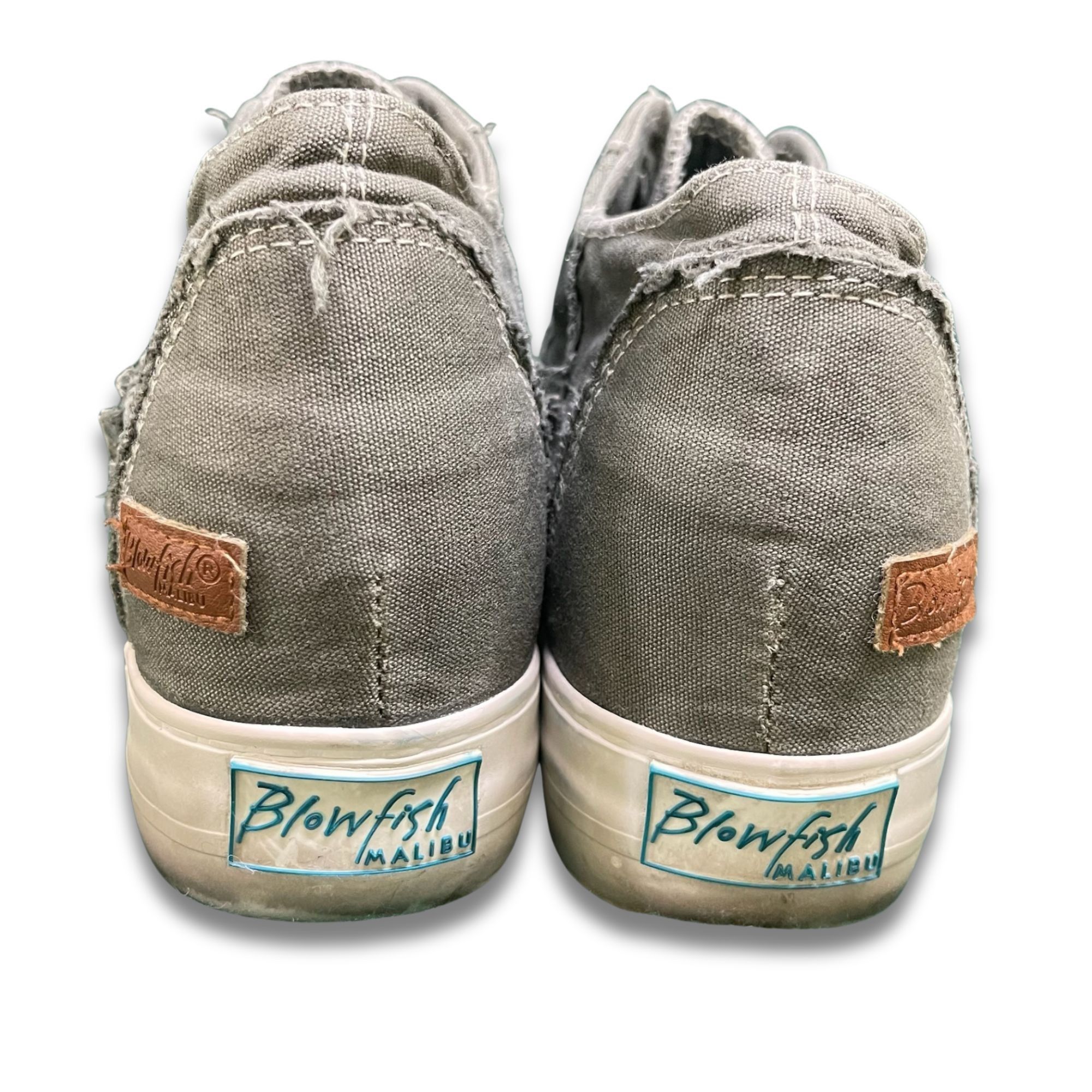 Other BLOWFISH Malibu Womens Mamba Sneakers Casual Gray Canvas Sli Size US 8.5 / IT 38.5 - 4 Thumbnail