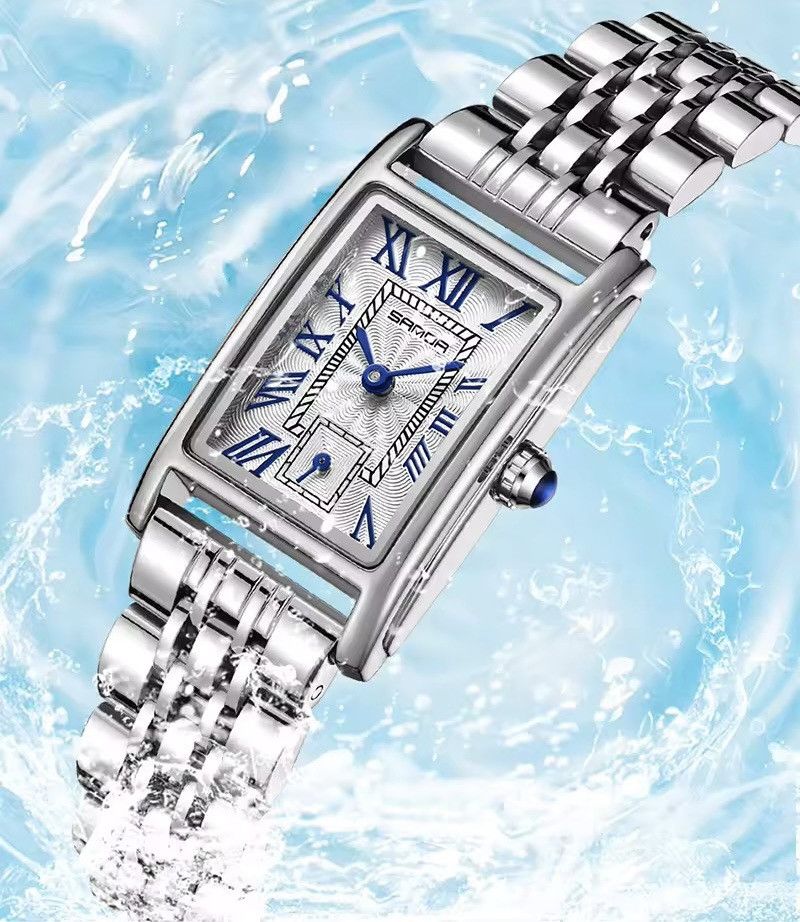 Jewelry 2000s vintage style square luxury watch Size ONE SIZE - 3 Thumbnail