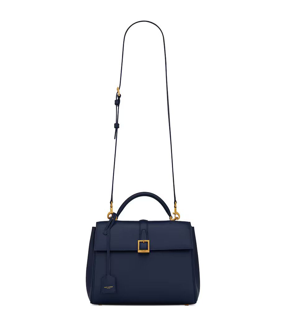 o1bcso1str0325 Size: OS/Le Fermoir Top Handle Bag in Blue