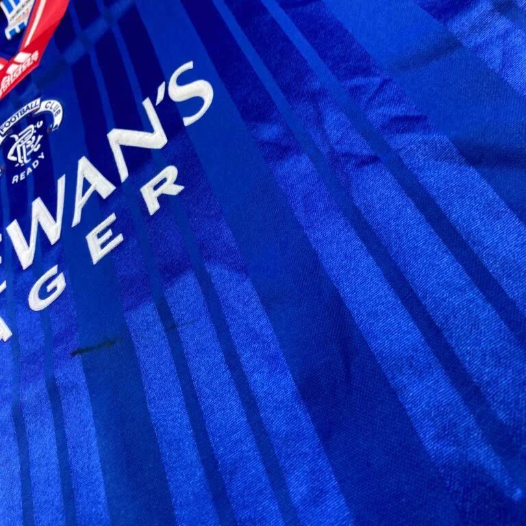 Adidas Rangers 1992-94 Adidas home football jersey size XL Size US XL / EU 56 / 4 - 3 Thumbnail