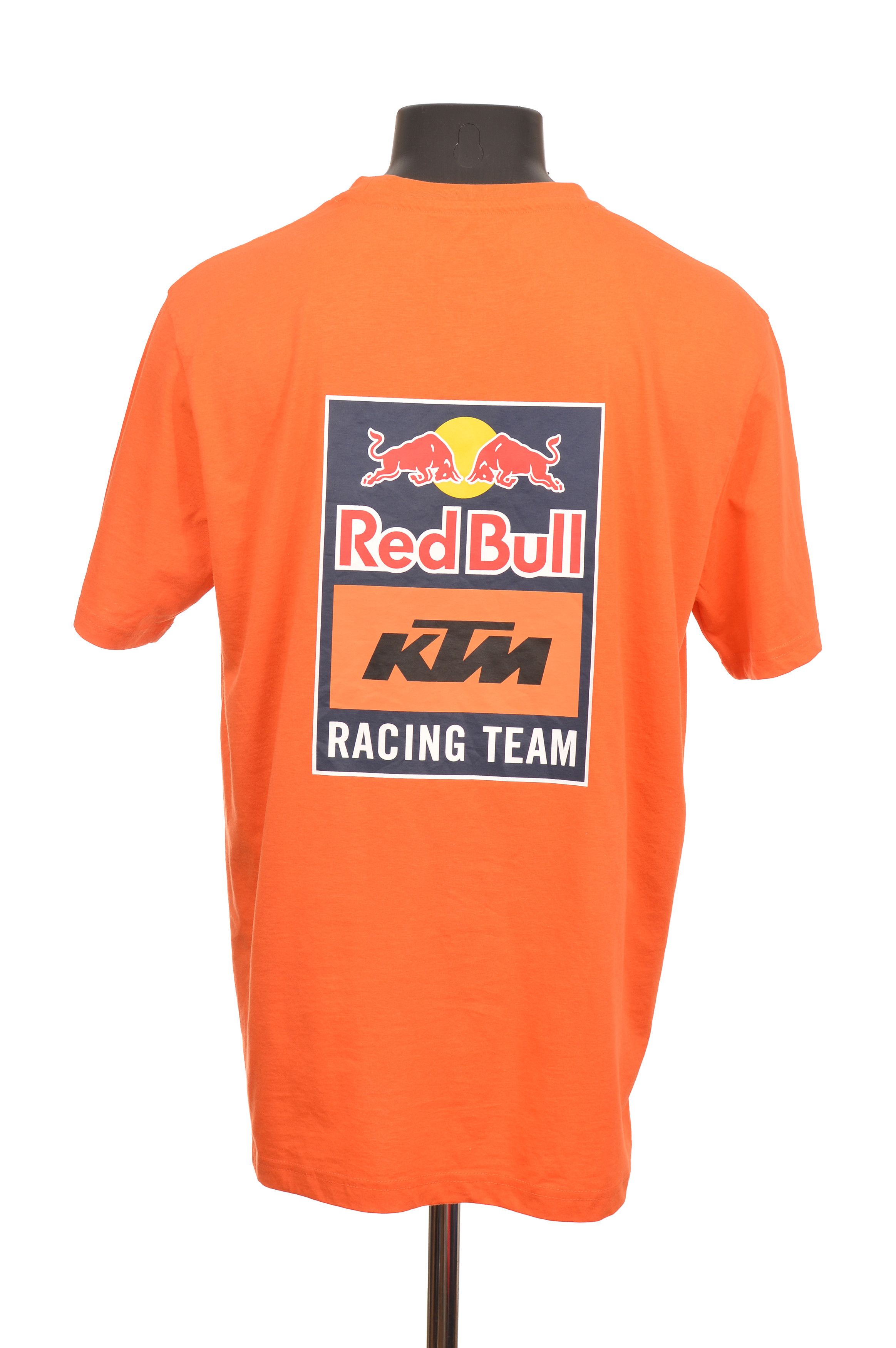 Red Bull Red Bull KTM Back Print Orange Racing T-Shirt Size US L / EU 52-54 / 3 - 3 Thumbnail