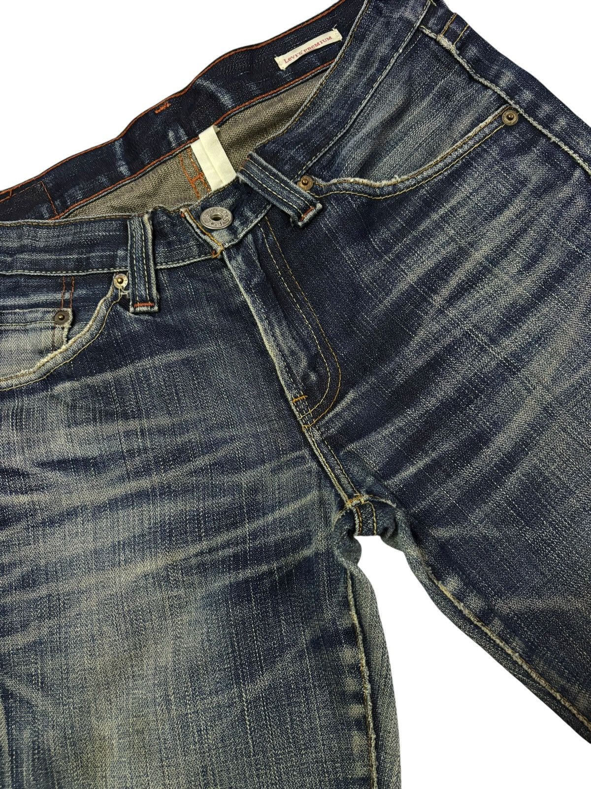 Levi's Vtg 90s Levis Japan 517 Bootcut Distressed Jeans Size US 28 / EU 44 - 5 Thumbnail