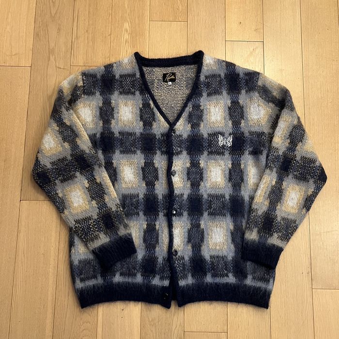 Kith Kith x Needles Mohair Knit Cardigan | Grailed