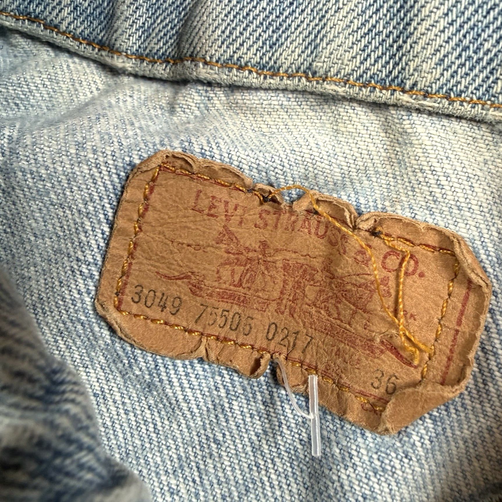 Levi's VTG Levi's Denim Cutoff Vest Mens M Biker Light Wash 75505 Blue Cotton Denim Vest Men Size US M / EU 48-50 / 2 - 6 Thumbnail