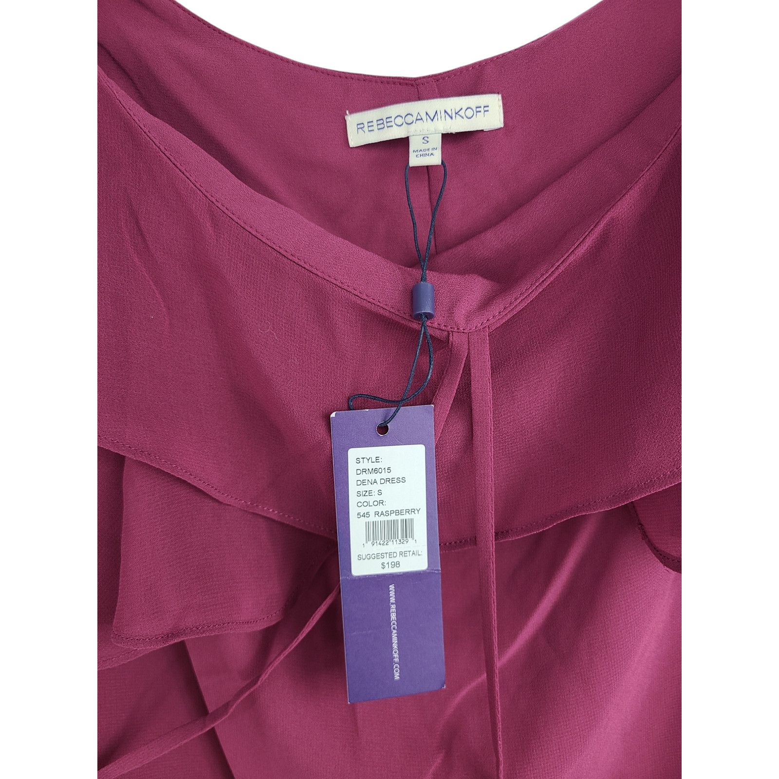 Rebecca Minkoff Rebecca Minkoff Dena Halter Neckline Ruffled Dress Size S Size S / US 4 / IT 40 - 6 Thumbnail