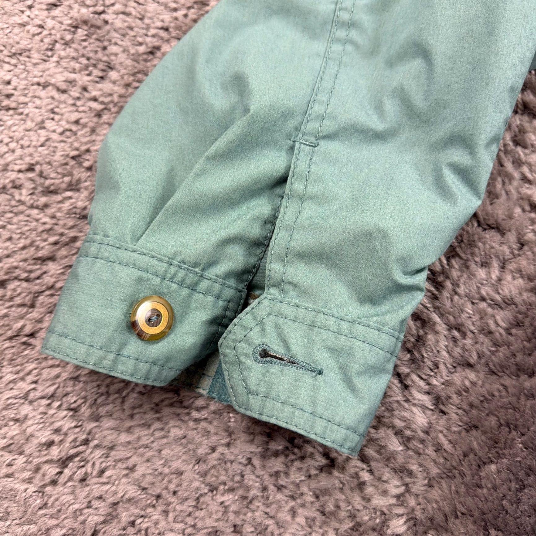 Members Only Members Only Jacket Mens 46 Green Full Zip Lined Pockets Casual Size US S / EU 44-46 / 1 - 5 Thumbnail