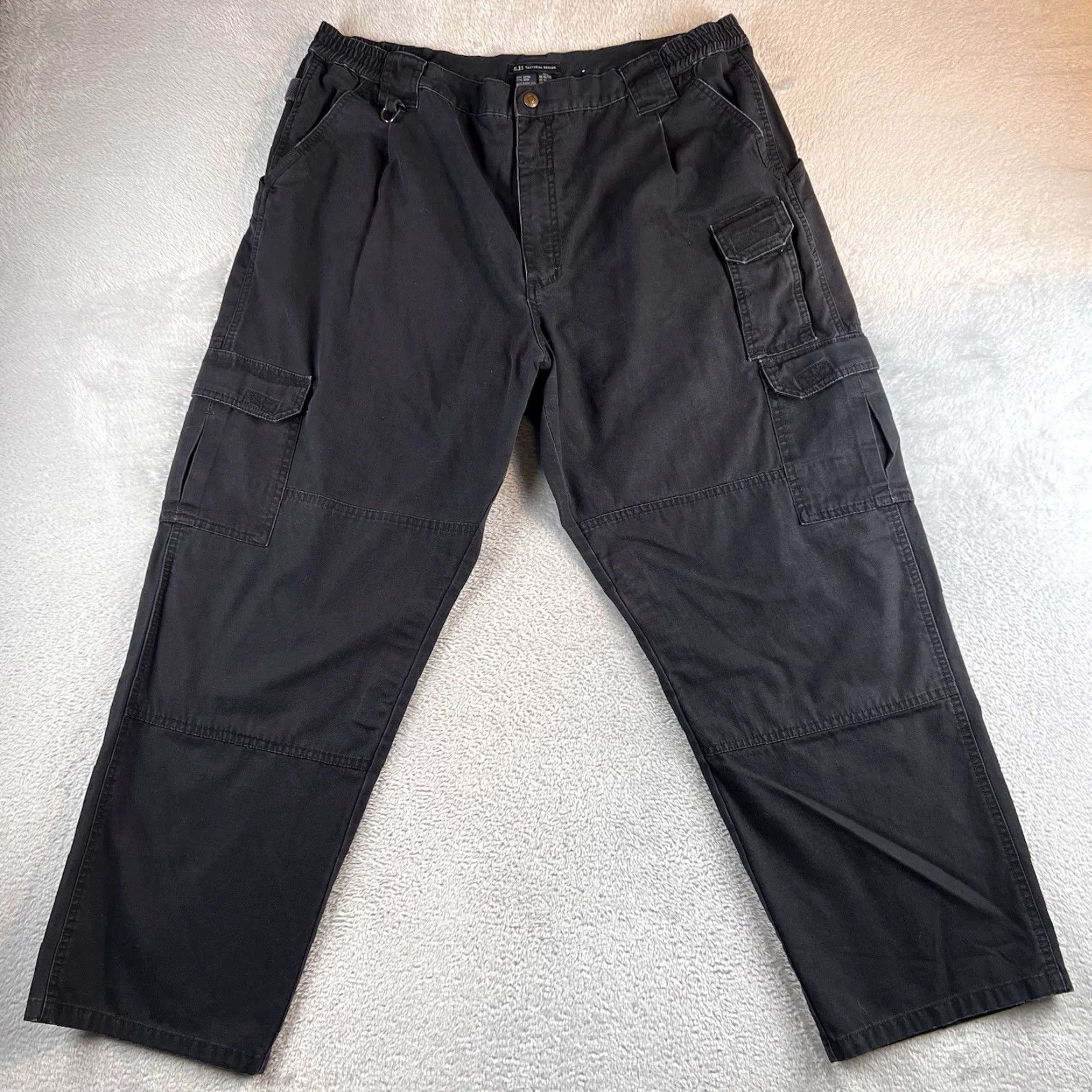 Vintage VINTAGE 5.11 Tactical Cargo Pants Mens 42x30 Black Cotton Polyester Pockets Straight Regular Cargo Pocket Workwear Mens 5.11 Taclite Pro Size US 42 / EU 58 - 2 Thumbnail