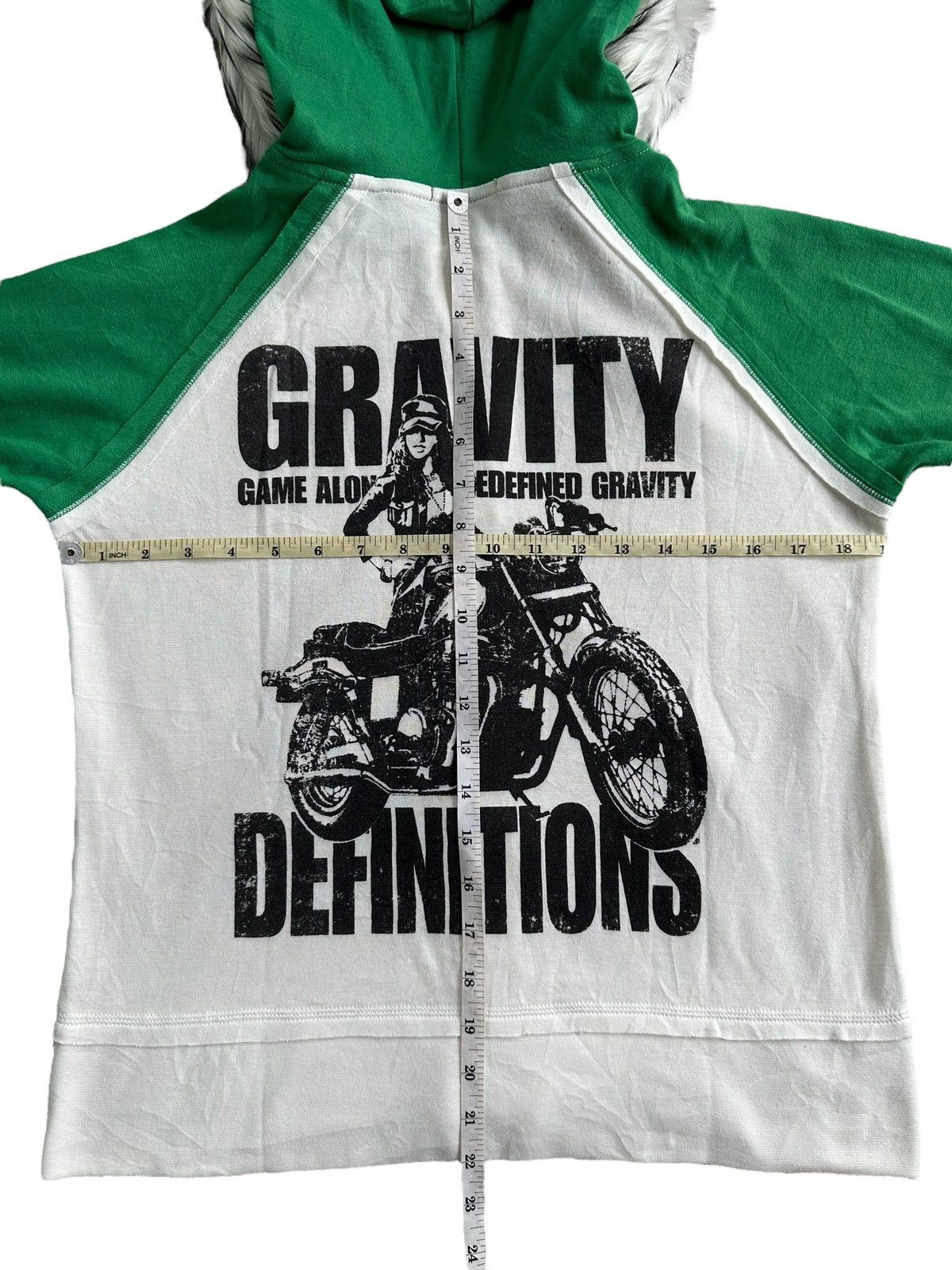 Hysteric Glamour CORNFLAKE GRAVITY POEM Zip Fur Hoodie IFSIXWASNINE LGB STYLE Size US M / EU 48-50 / 2 - 8 Thumbnail