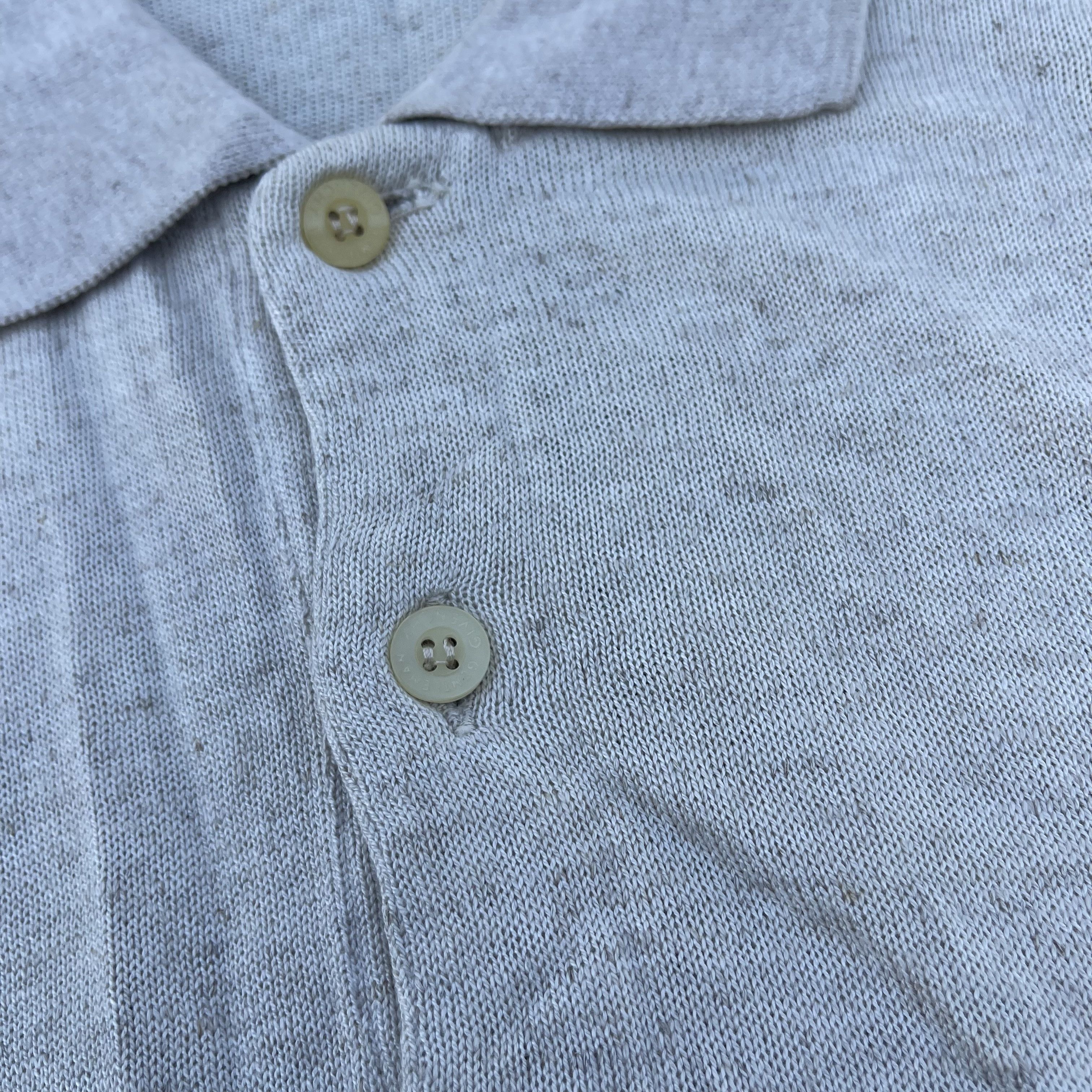 Givenchy × Vintage Vintage 90s Givenchy Polo 70% Viscose Fullprint Size US L / EU 52-54 / 3 - 8 Thumbnail