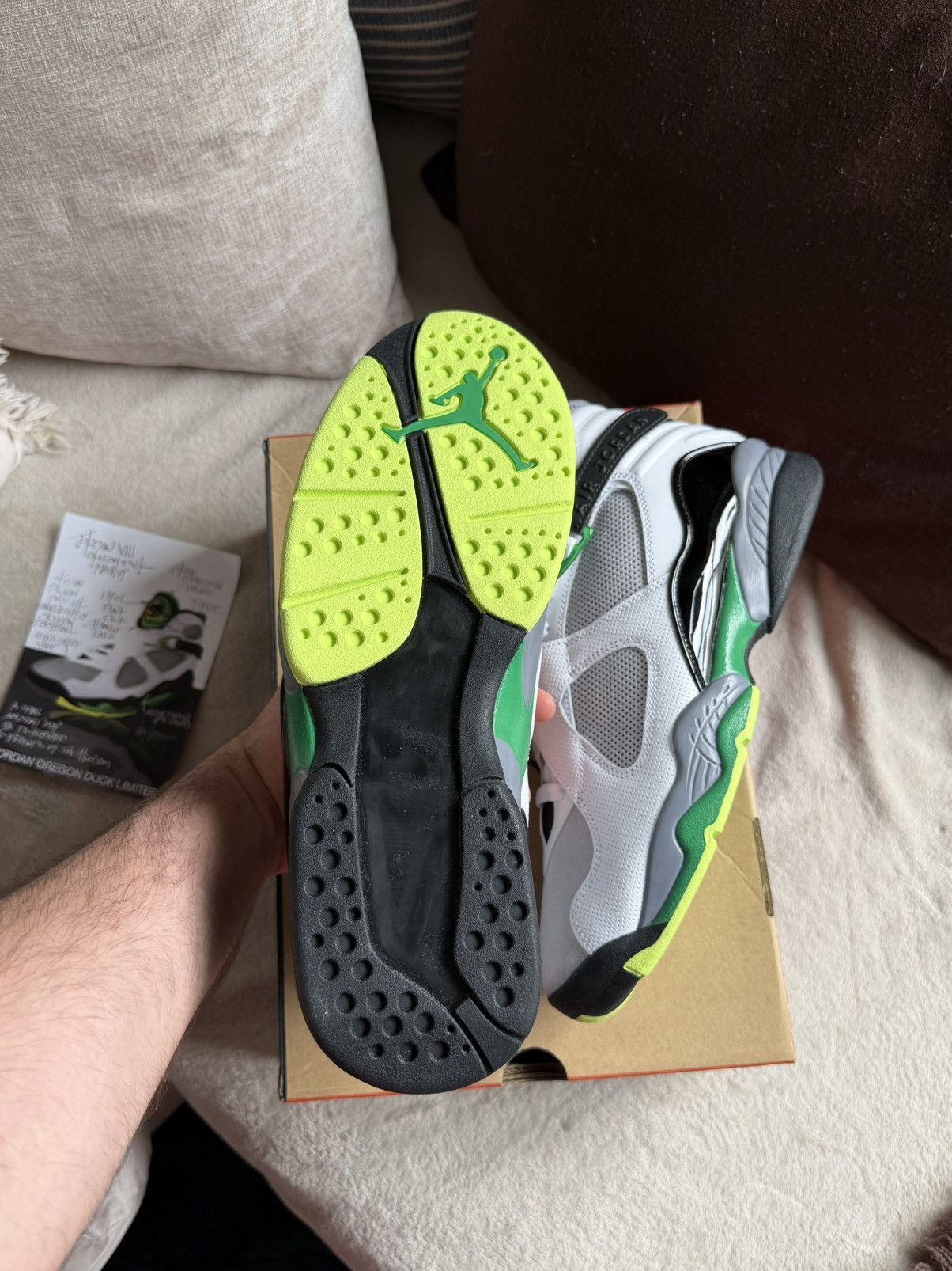 Nike Jordan 8 Oregon PE Size US 10 / EU 43 - 2 Thumbnail
