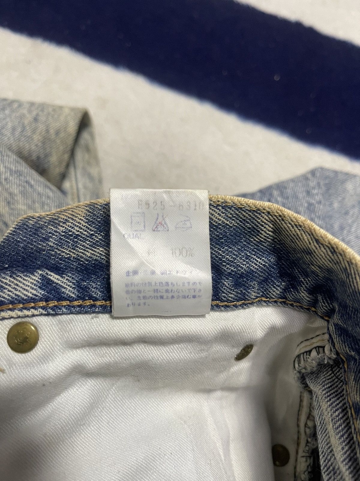 Edwin × Japanese Brand Edwin Acid Wash Jeans (14) Size US 30 / EU 46 - 6 Thumbnail