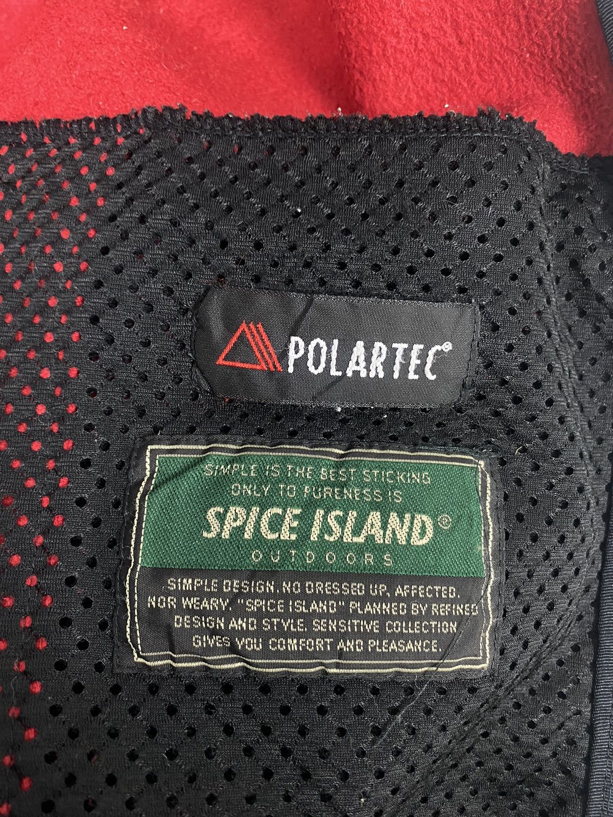 Polartec Rare‼️ Vintage Spice Island Polartec Gilet Fleece Size US S / EU 44-46 / 1 - 7 Thumbnail