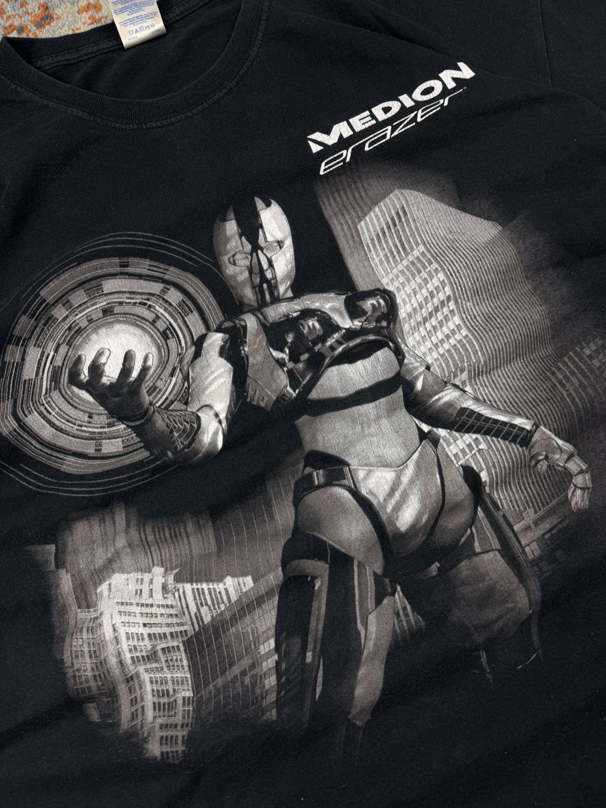 Microsoft × Vintage Rare Vintage 00s Medion Erazer gaming PC promo graphic tee Size US XL / EU 56 / 4 - 5 Thumbnail