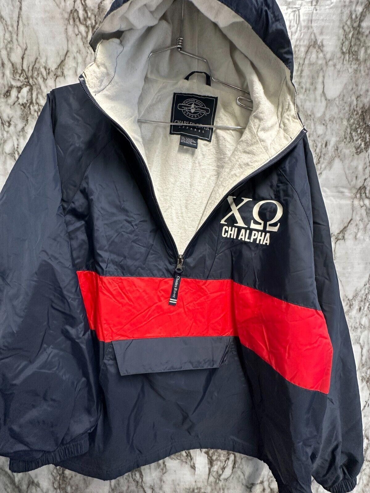 Designer Charles River Apparel Classic Pullover Jacket size XS Size ONE SIZE - 3 Thumbnail
