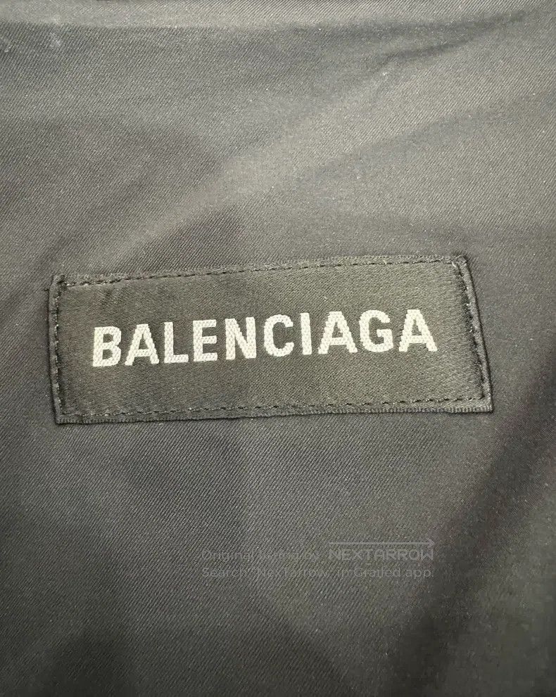 Balenciaga Balenciaga Double B Letter Logo Blue Cotton Jacket Size US M / EU 48-50 / 2 - 4 Thumbnail